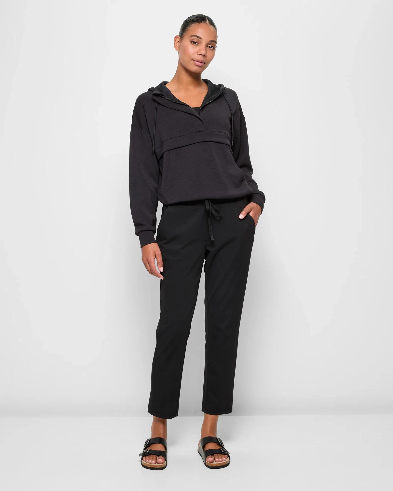 1 Target Active Studio Soft Travel Pants BLACK, 1 of 5