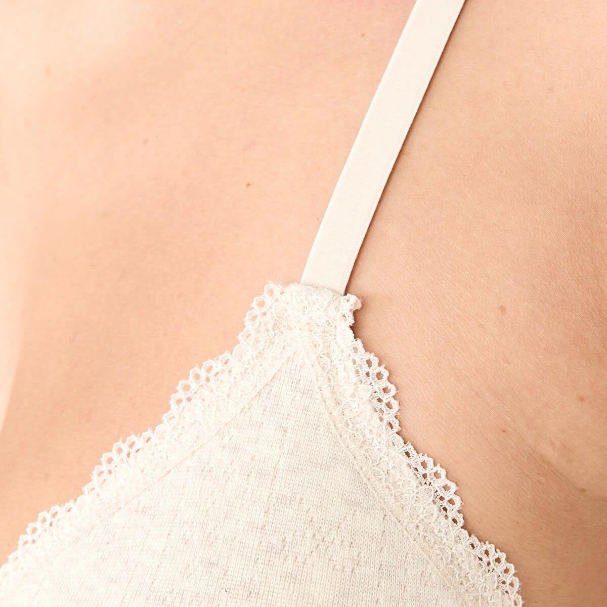 8 2 Pack Pointelle Bralette Pink Bows, 8 of 10