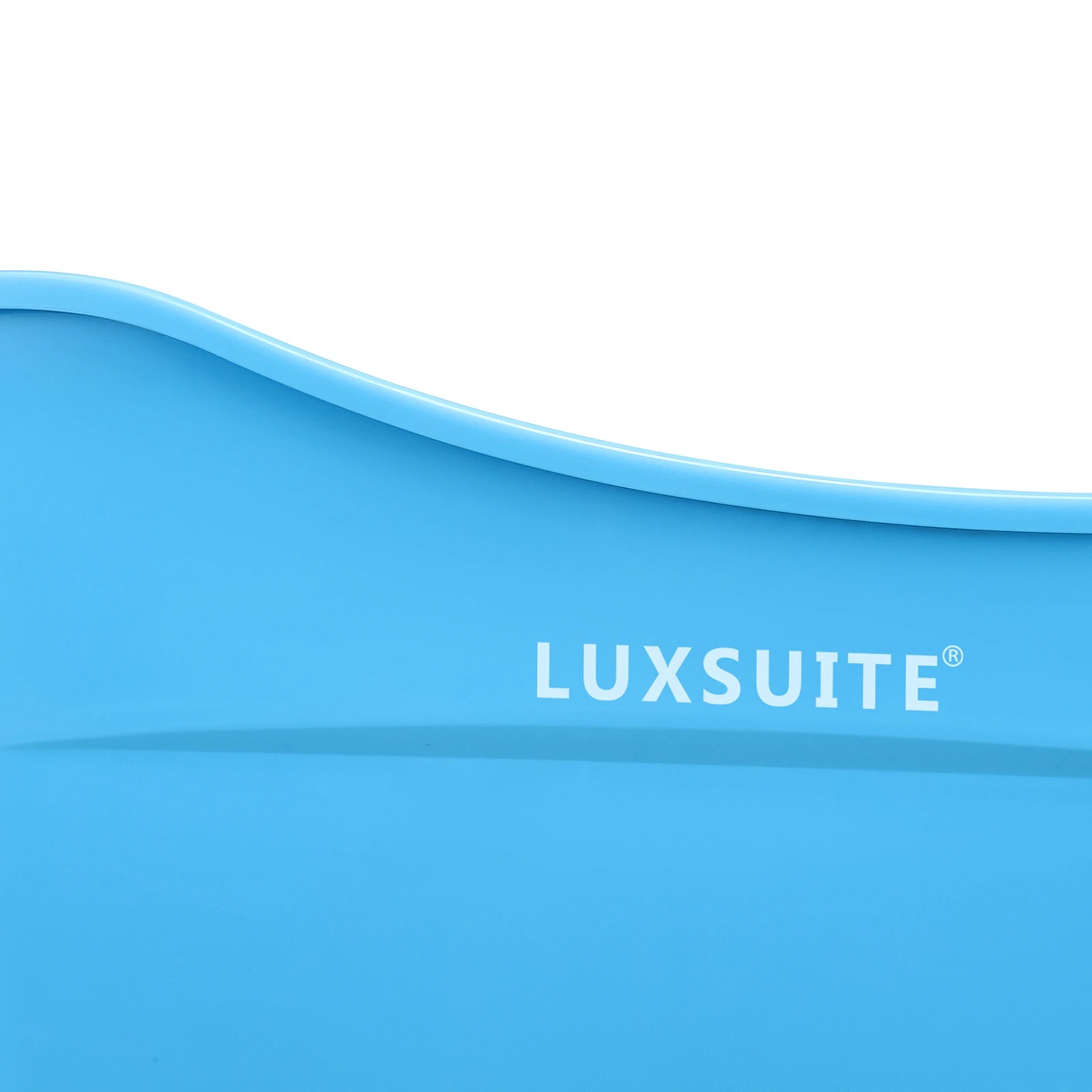 9 LUXSUITE Large Foldable Bath Tub Freestanding Plastic Portable Collapsible, 9 of 10