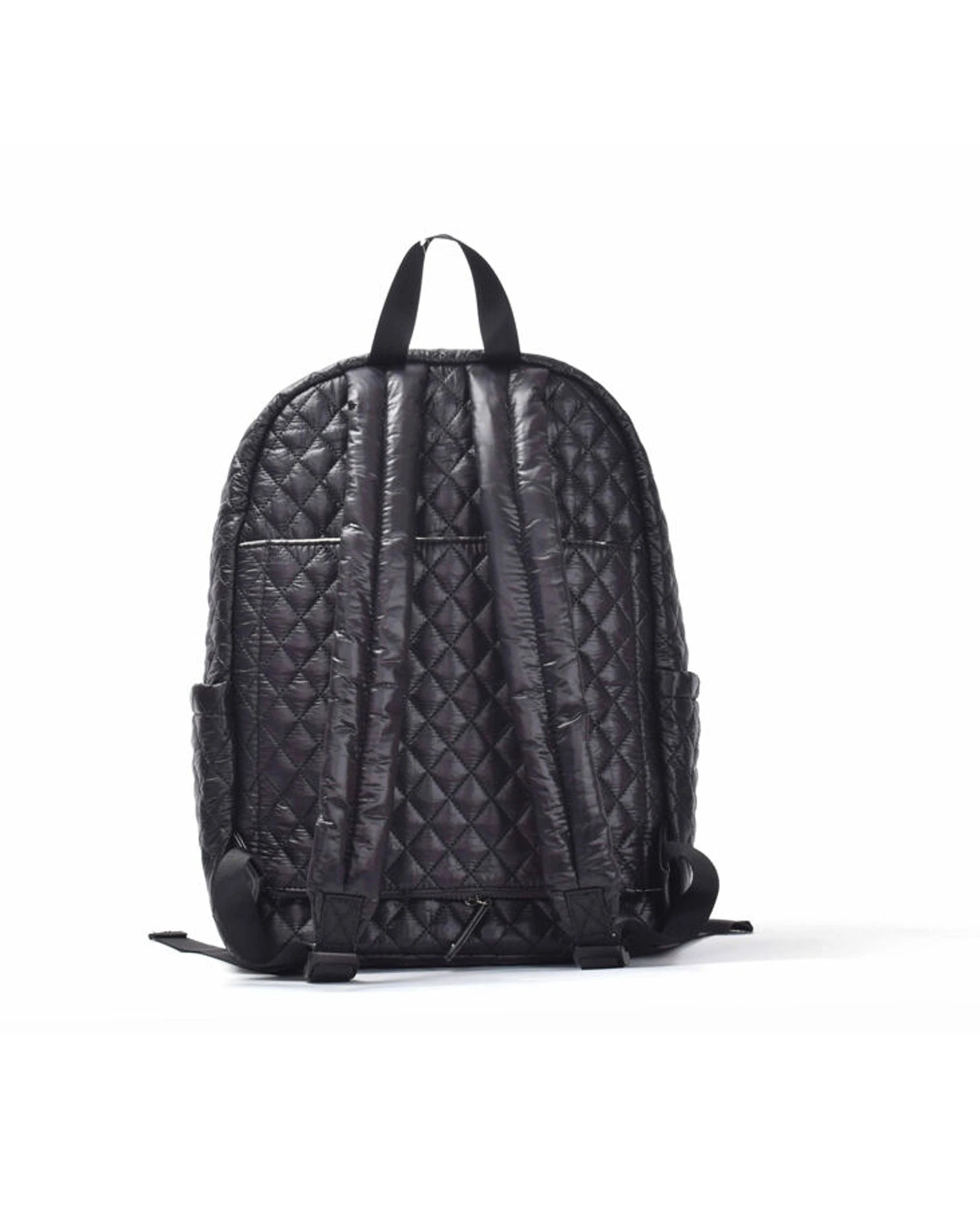 3 Tosca Metro Quilted Oxford Travel 15" Laptop Backpack - Black, 3 of 7