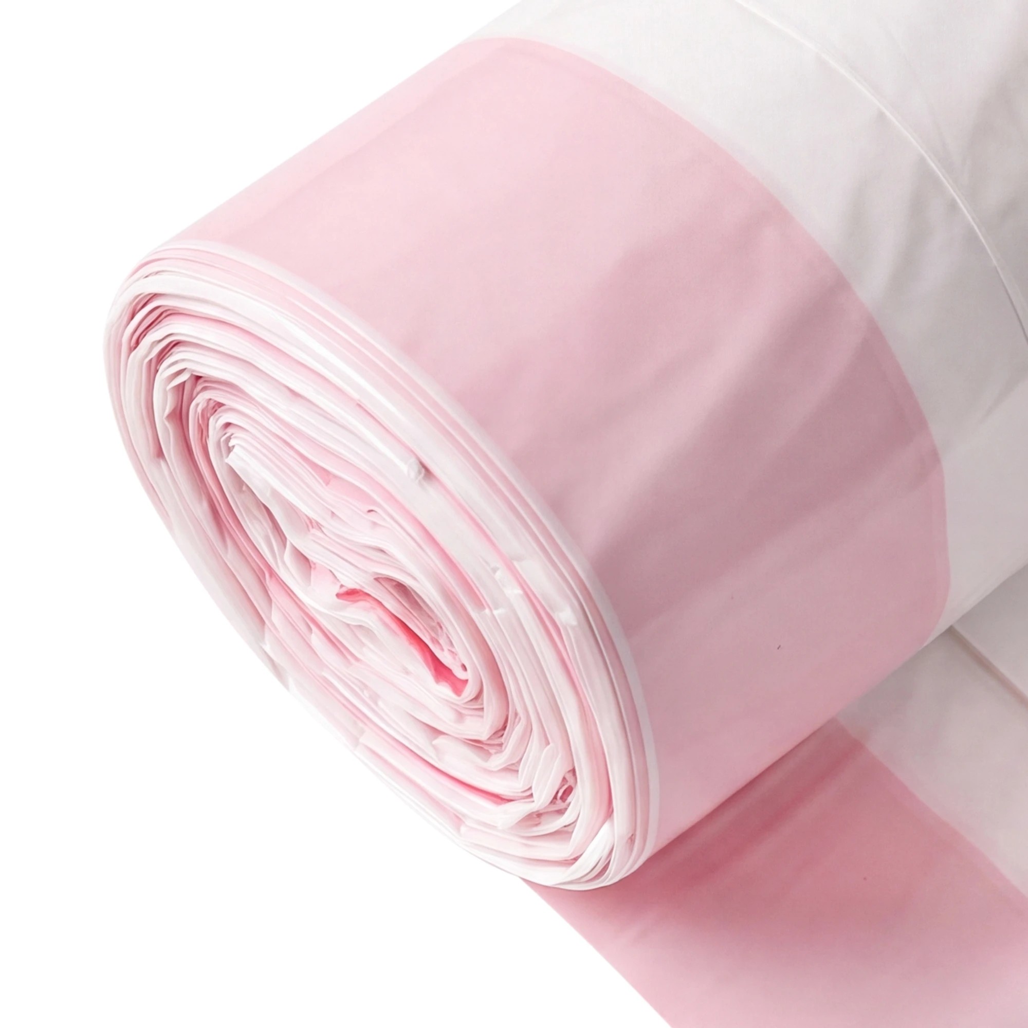 5 Pawz Cat Litter Bags 120 Count Drawstring 64 x 40cm 10kg HDPE White Pink, 5 of 8