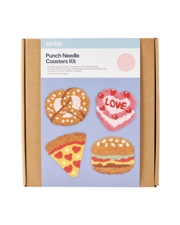 DIY Punch Needle Coasters Kit