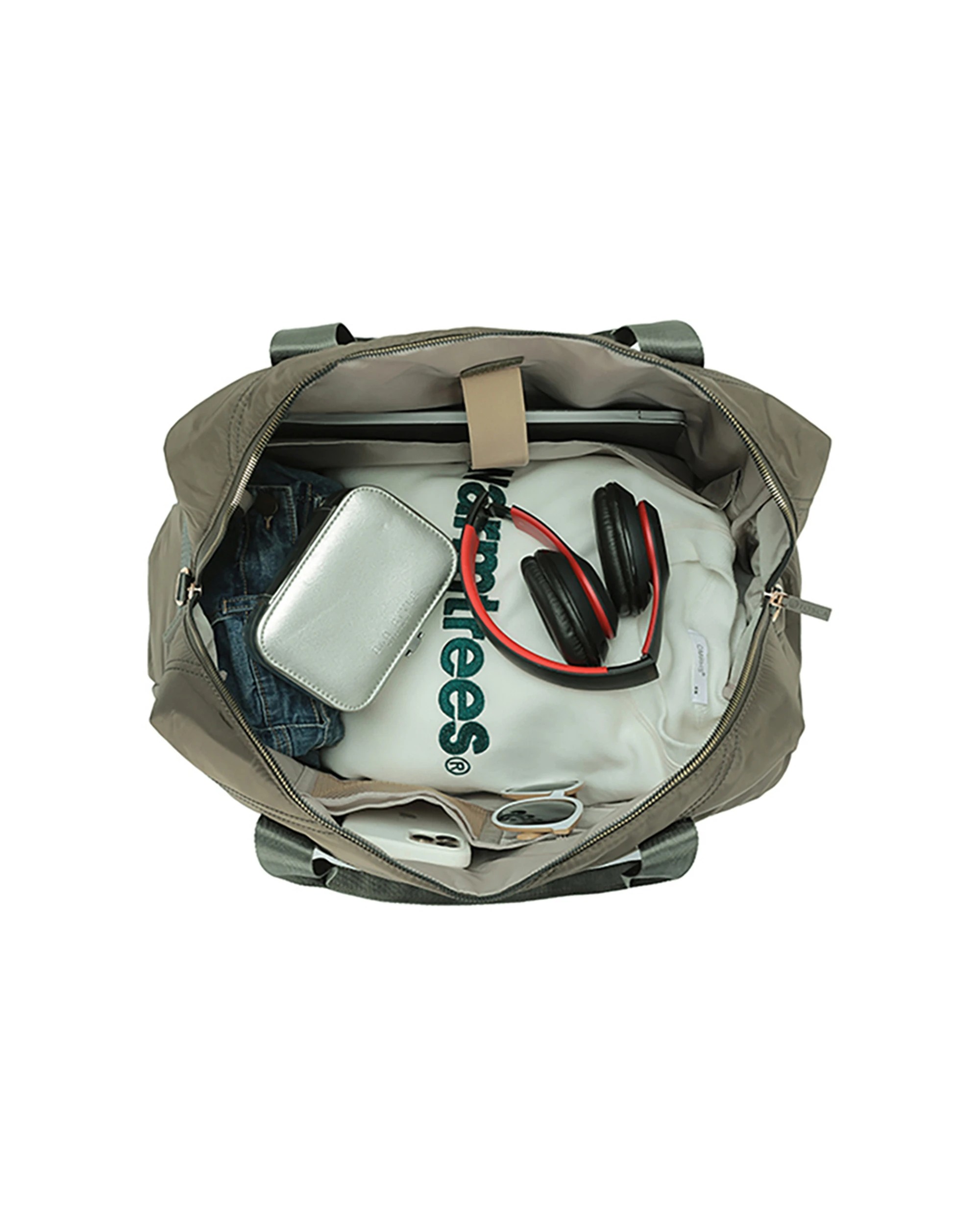 3 Tosca Shoulder Market/Work Commute Tote Bag - Green, 3 of 3