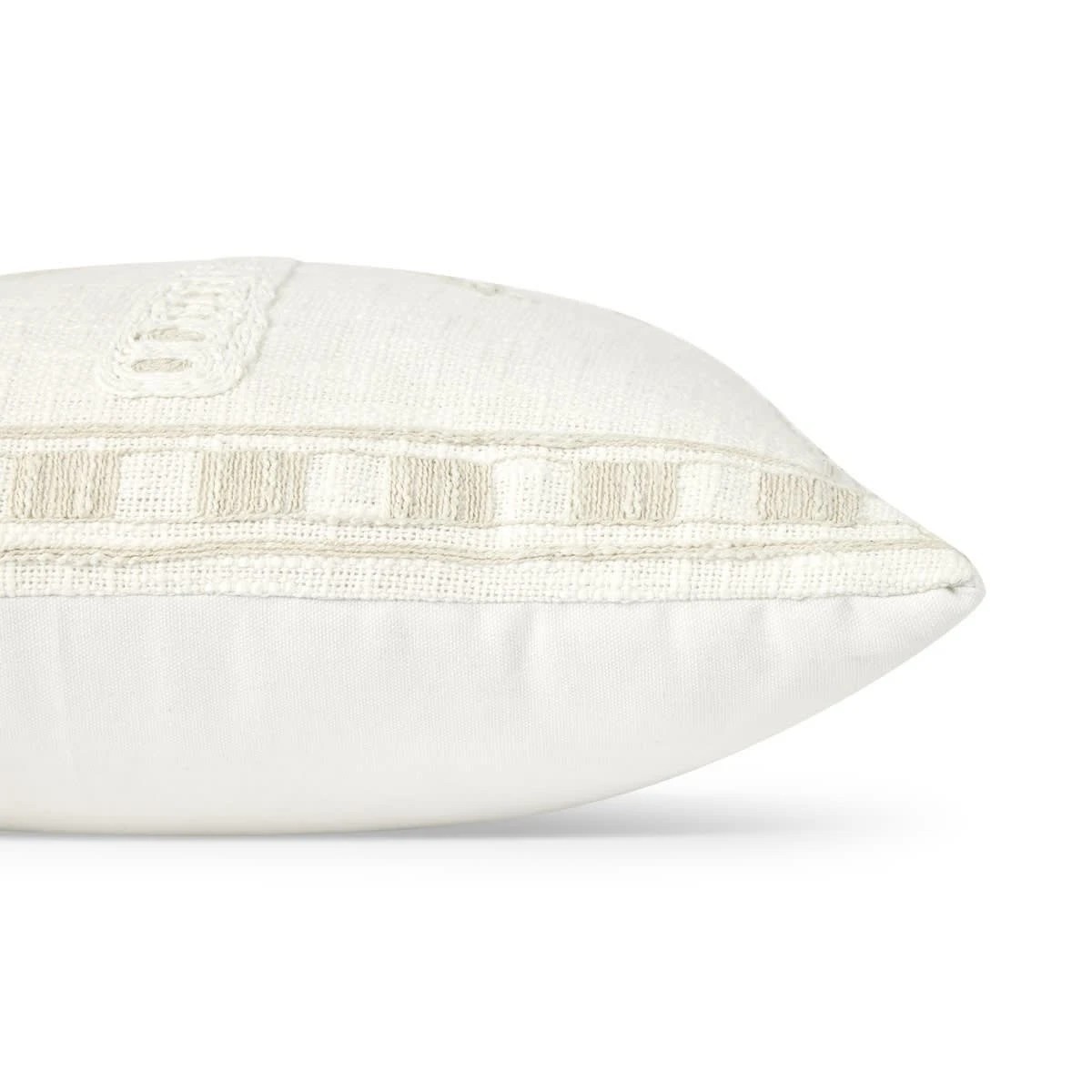 2 43cm Palm Cushion - Beige, 2 of 4