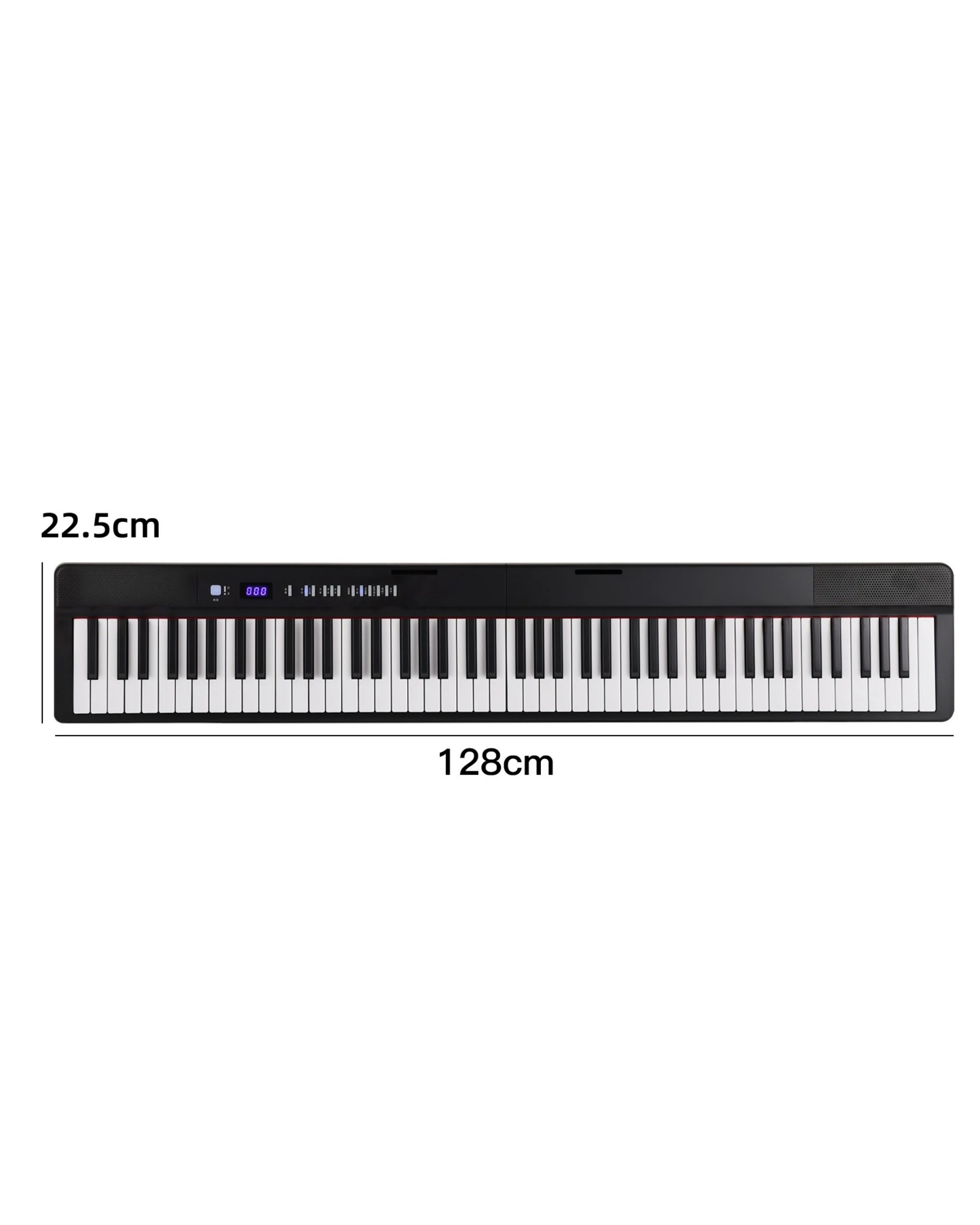 2 Advwin 88-Key Foldable Electronic Keyboard Piano Portable Full-size Semi Weighted Digital Piano, 2 of 10
