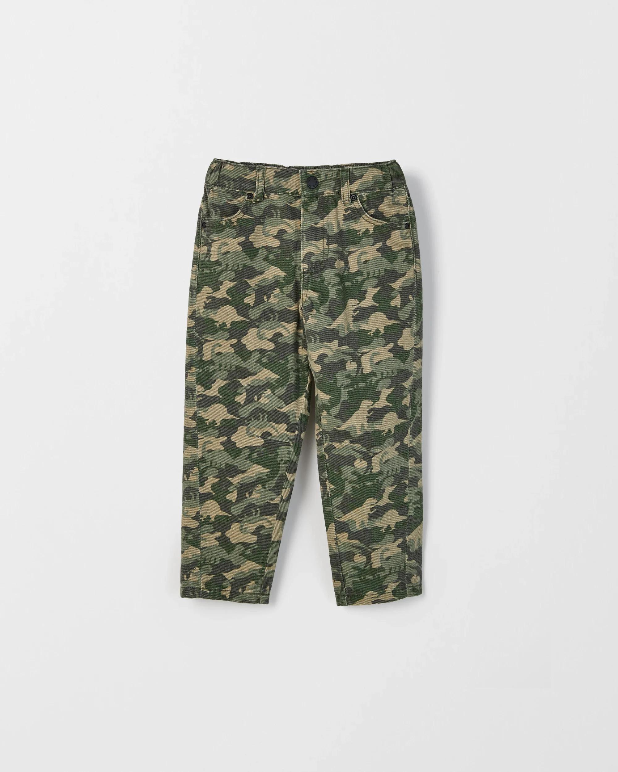 6 Target Denim Straight Leg Denim Jeans CAMO, 6 of 7