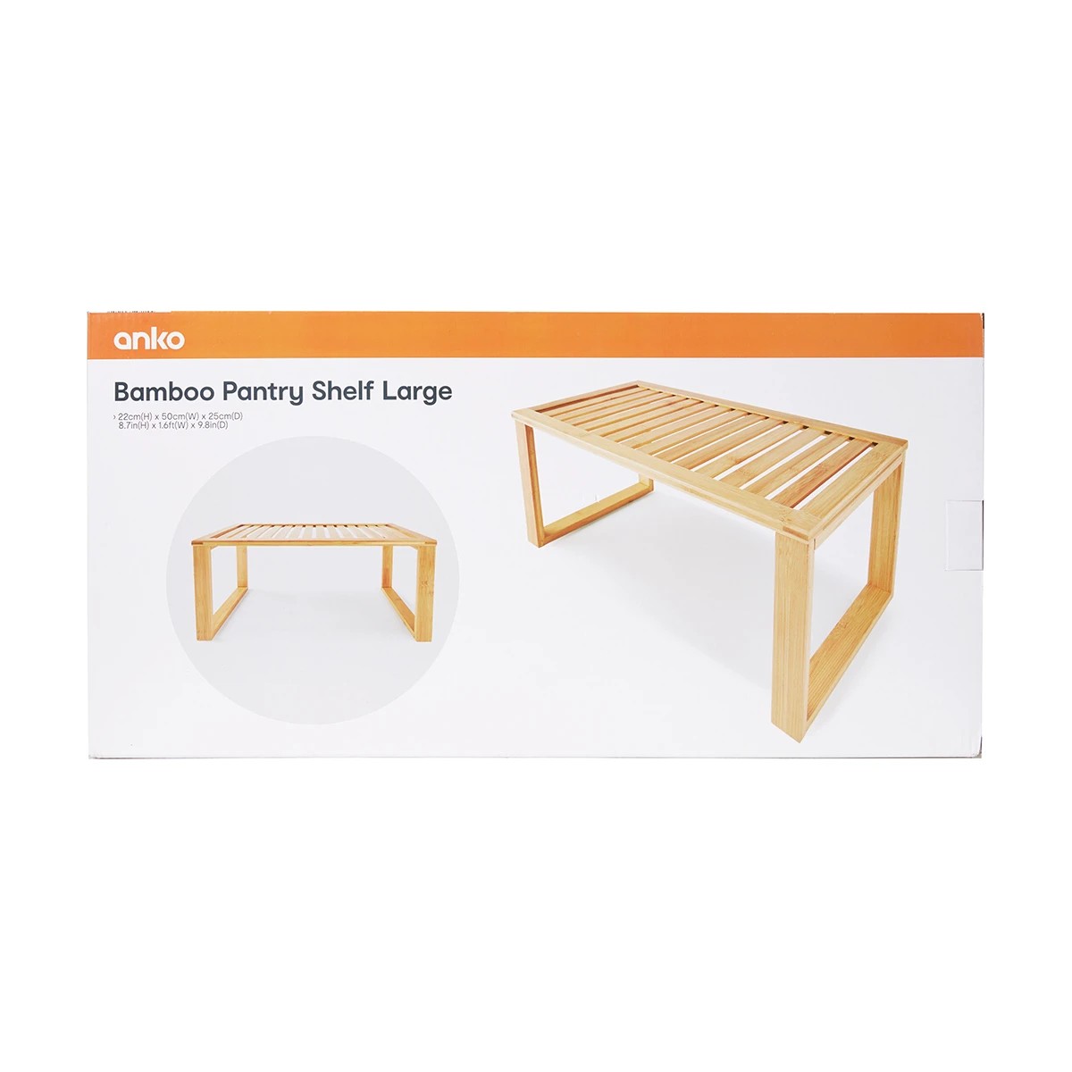 4 Bamboo Pantry Shelf Large, 4 of 4