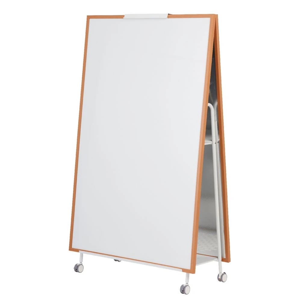 2 J.Burrows A-Frame Trolley, Corkboard and Whiteboard Set, 2 of 6