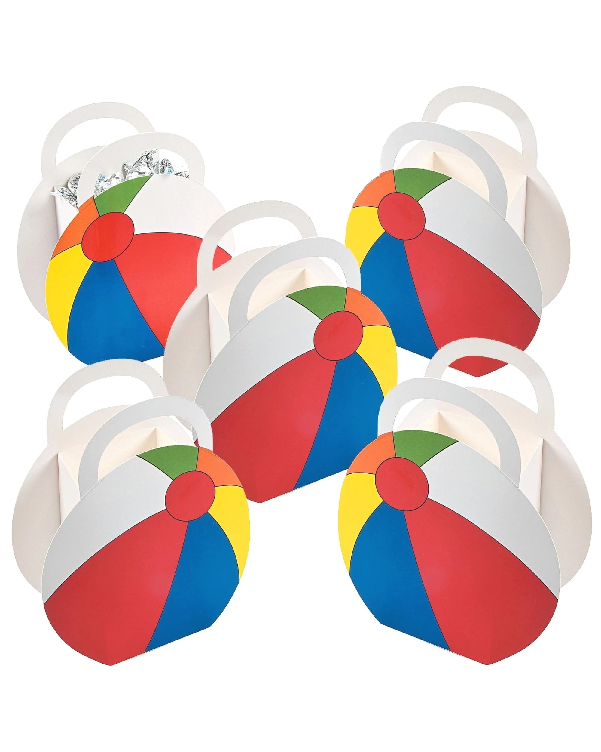 1 Fun Express Beach Ball Treat Boxes Pack of 12, 1 of 1