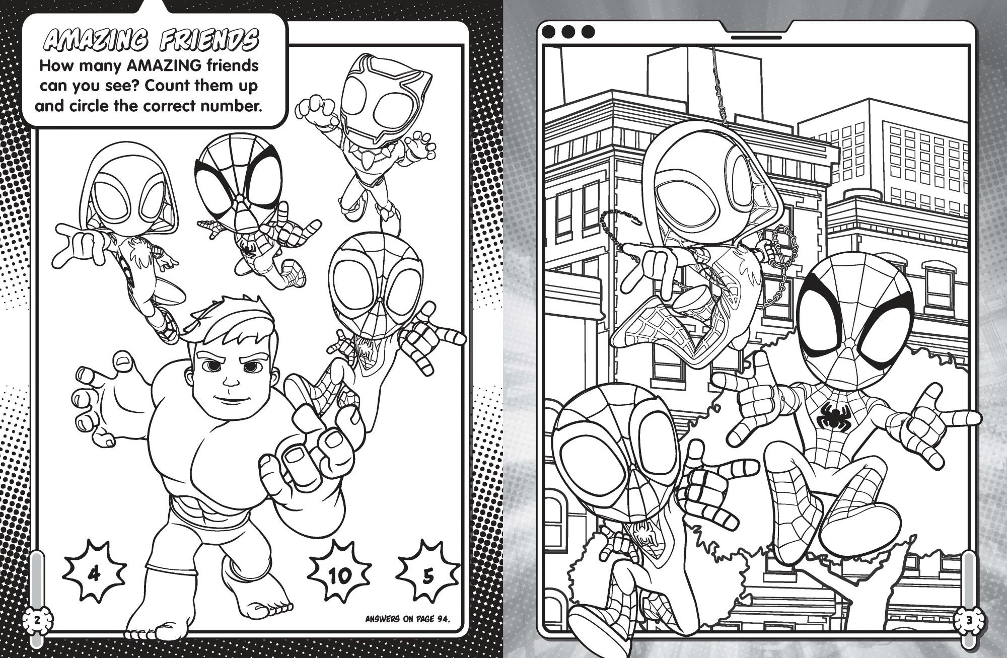 3 Disney Junior Marvel Spidey and His Amazing Friends Activity Bag - Book, 3 of 3