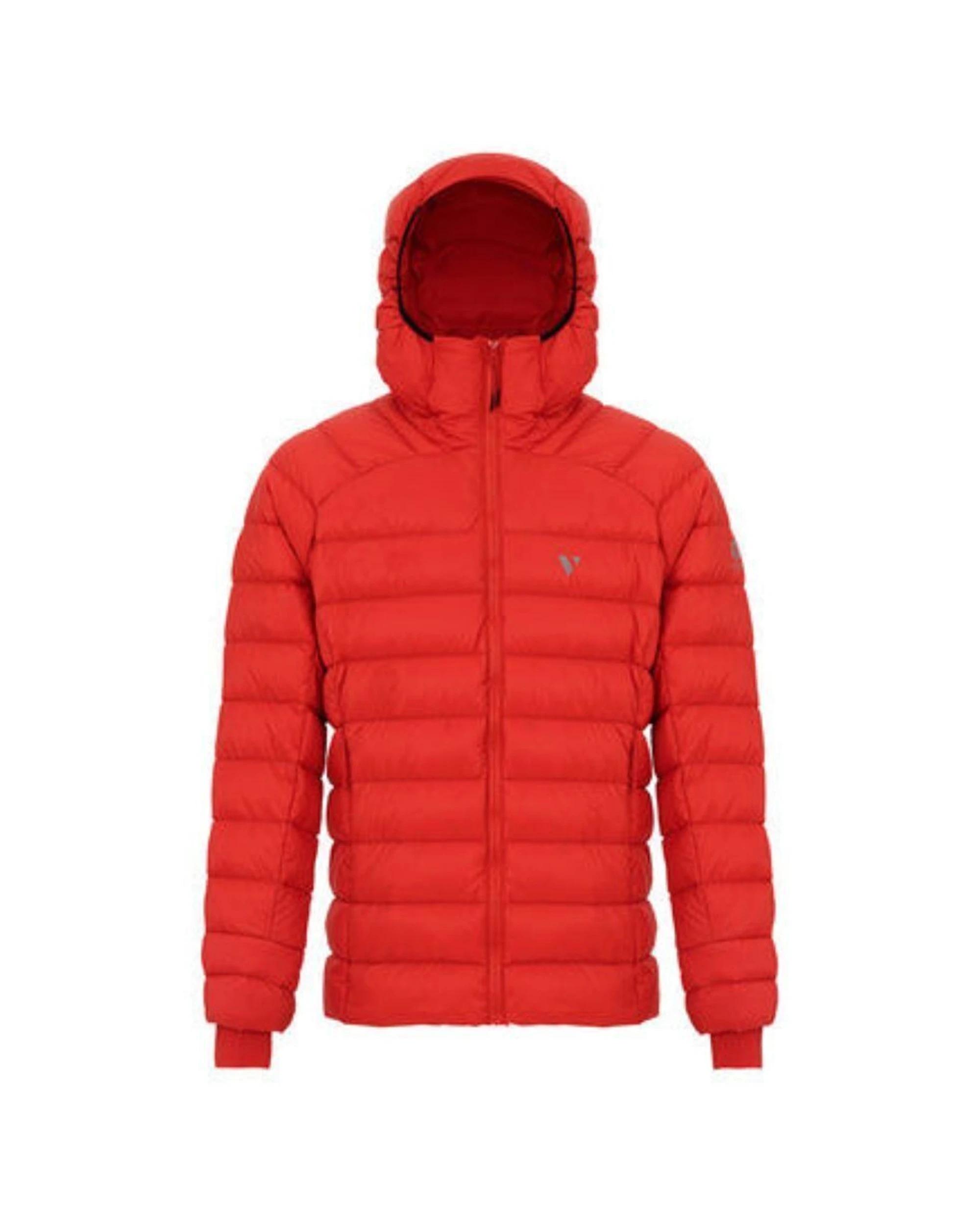 1 Mac In A Sac Summit Packable Men's Duck Down Fill Jacket RED, 1 of 8