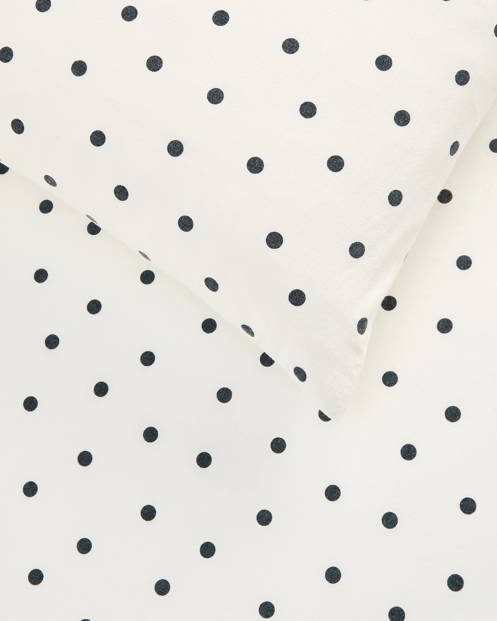 2 Arlo Polka Dot Stonewash 2 Pack Cotton Standard Pillowcase - One Size - Black, 2 of 2