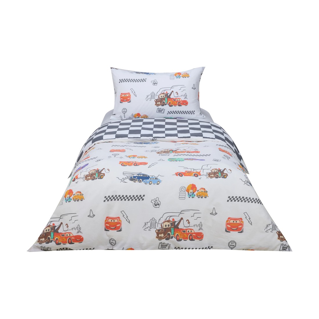 6 Disney Pixar Cars Quilt Cover Set - Single Bed, 6 of 9