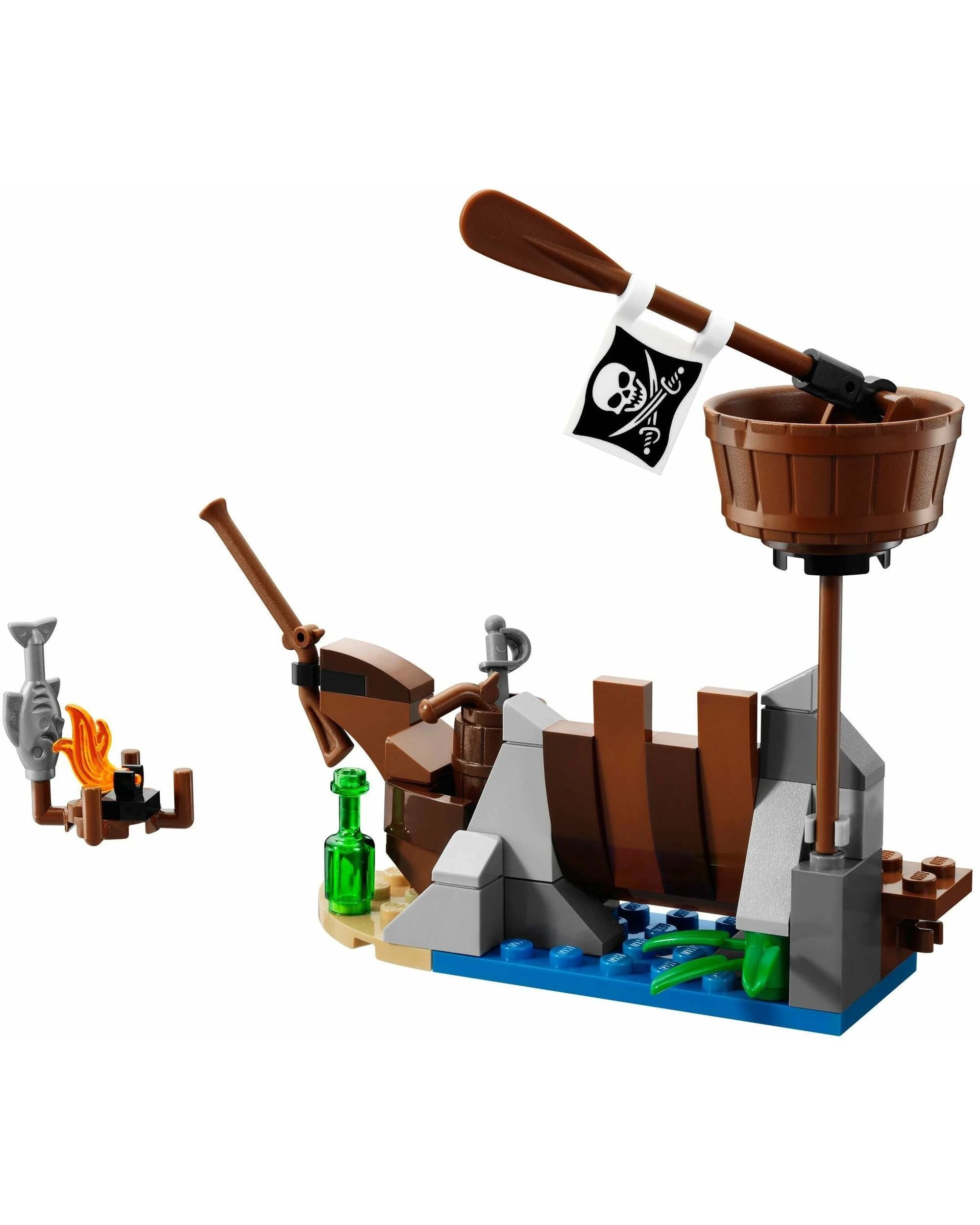 2 LEGO 70409 Shipwreck Defense - Pirate Hideout Playset, 2 of 5