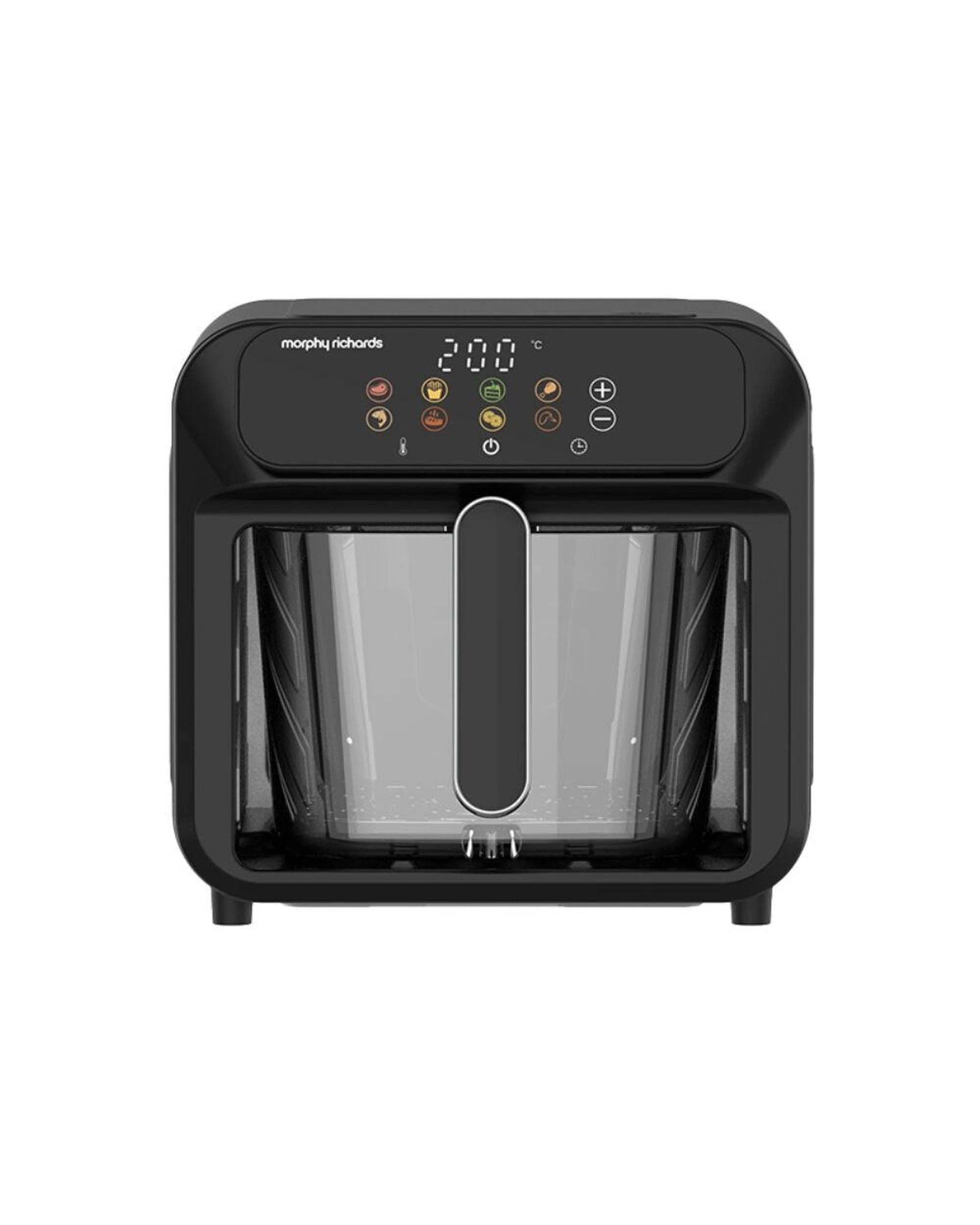 1 Morphy Richards 5.5L Glass Bowl Air Fryer  Black, 1 of 4