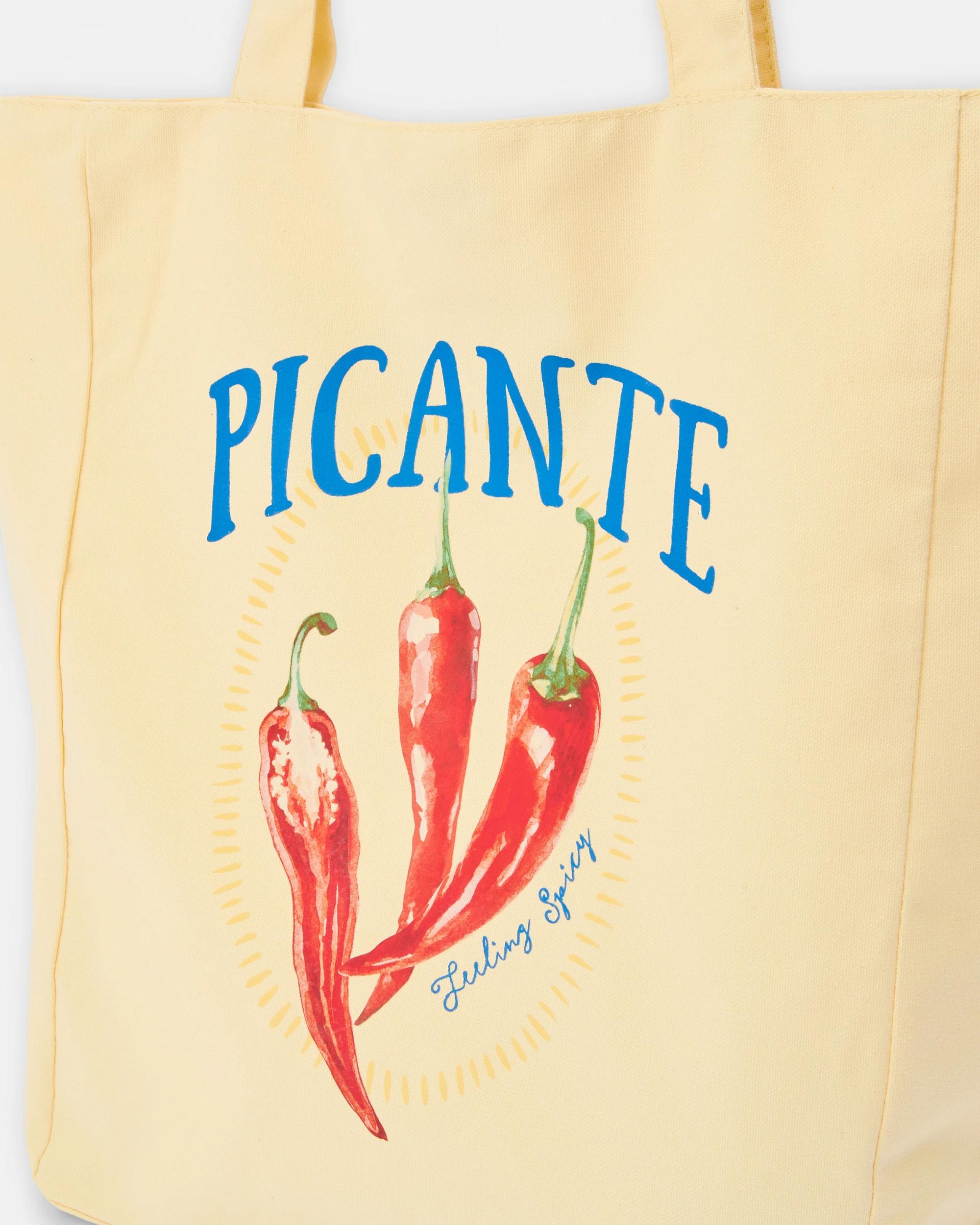 3 Alexa Canvas Shopper Bag Picante, 3 of 5