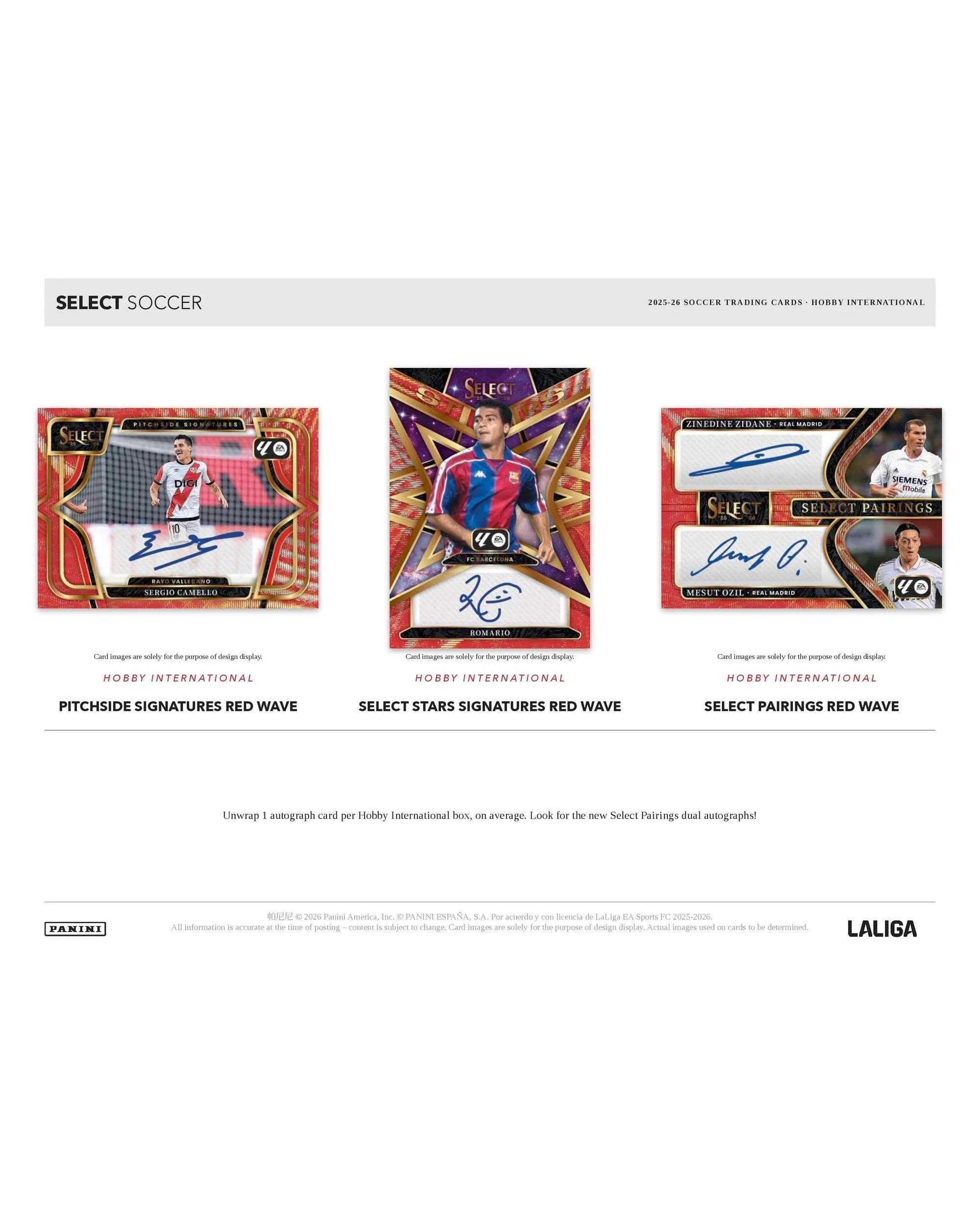 5 Panini Select 2025/2026 La Liga Soccer International Hobby Pack, 5 of 7