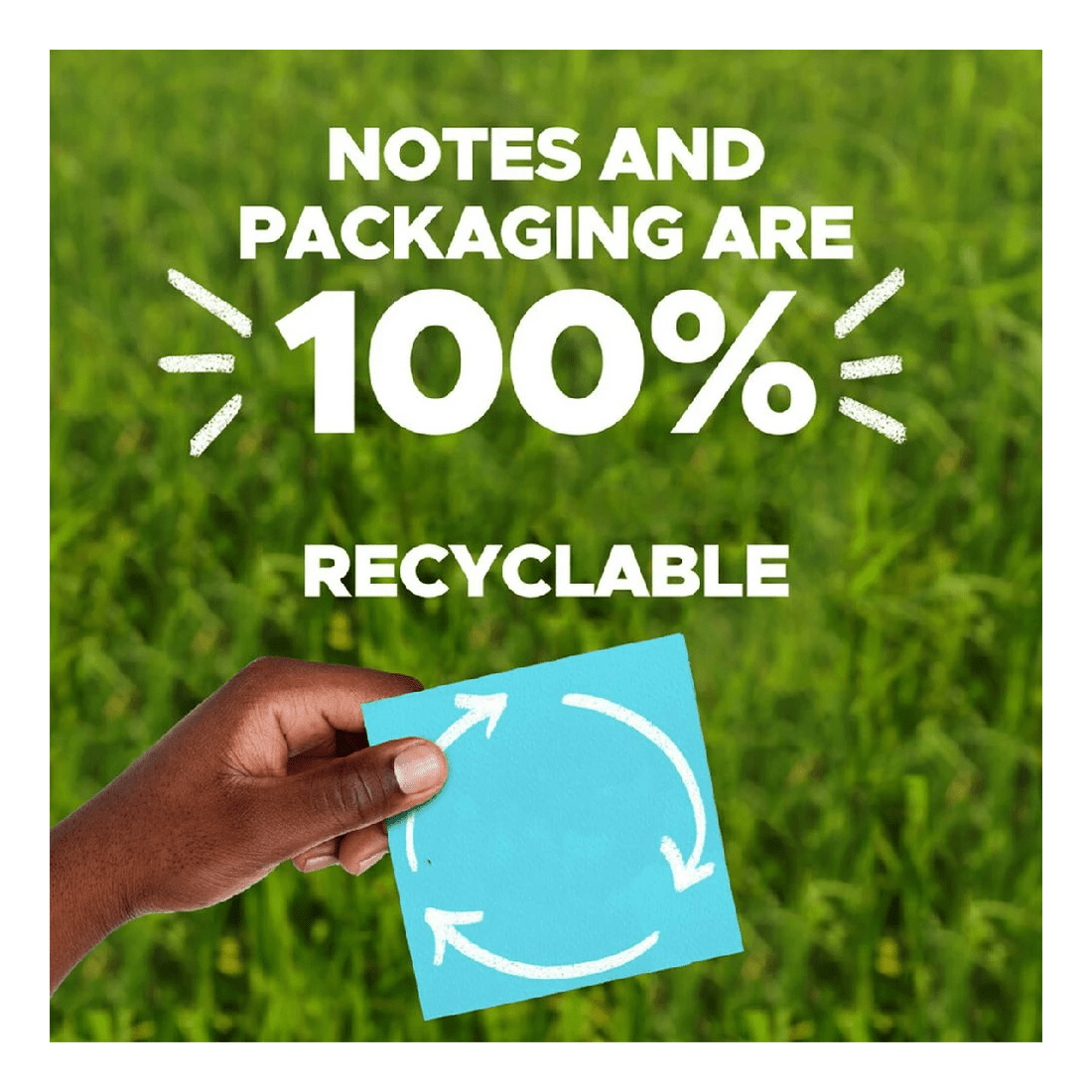 8 Post-It Super Sticky Notes 76 x 76mm Oasis 5 Pack, 8 of 9