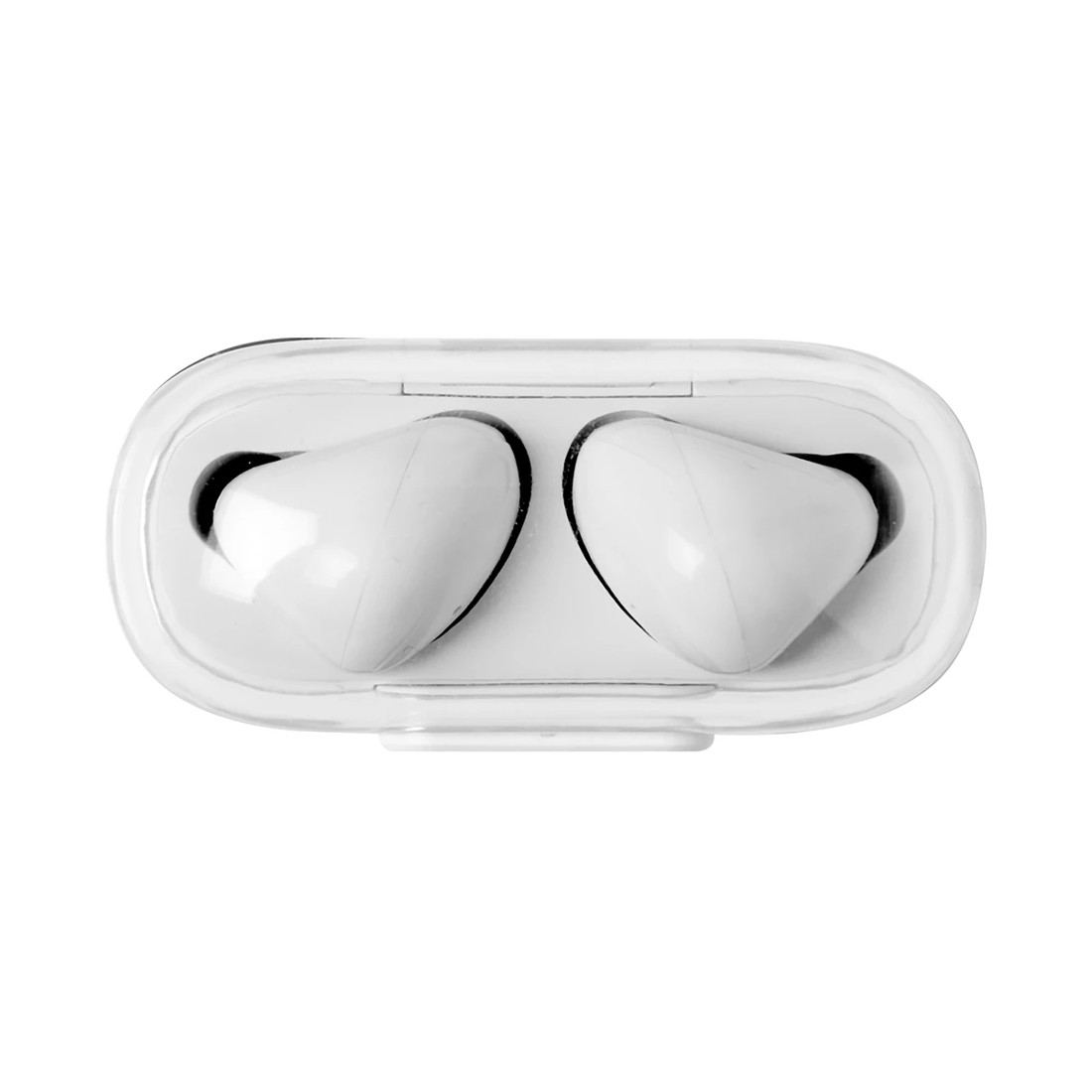 4 True Wireless Earphones With LED Display - White, 4 of 10