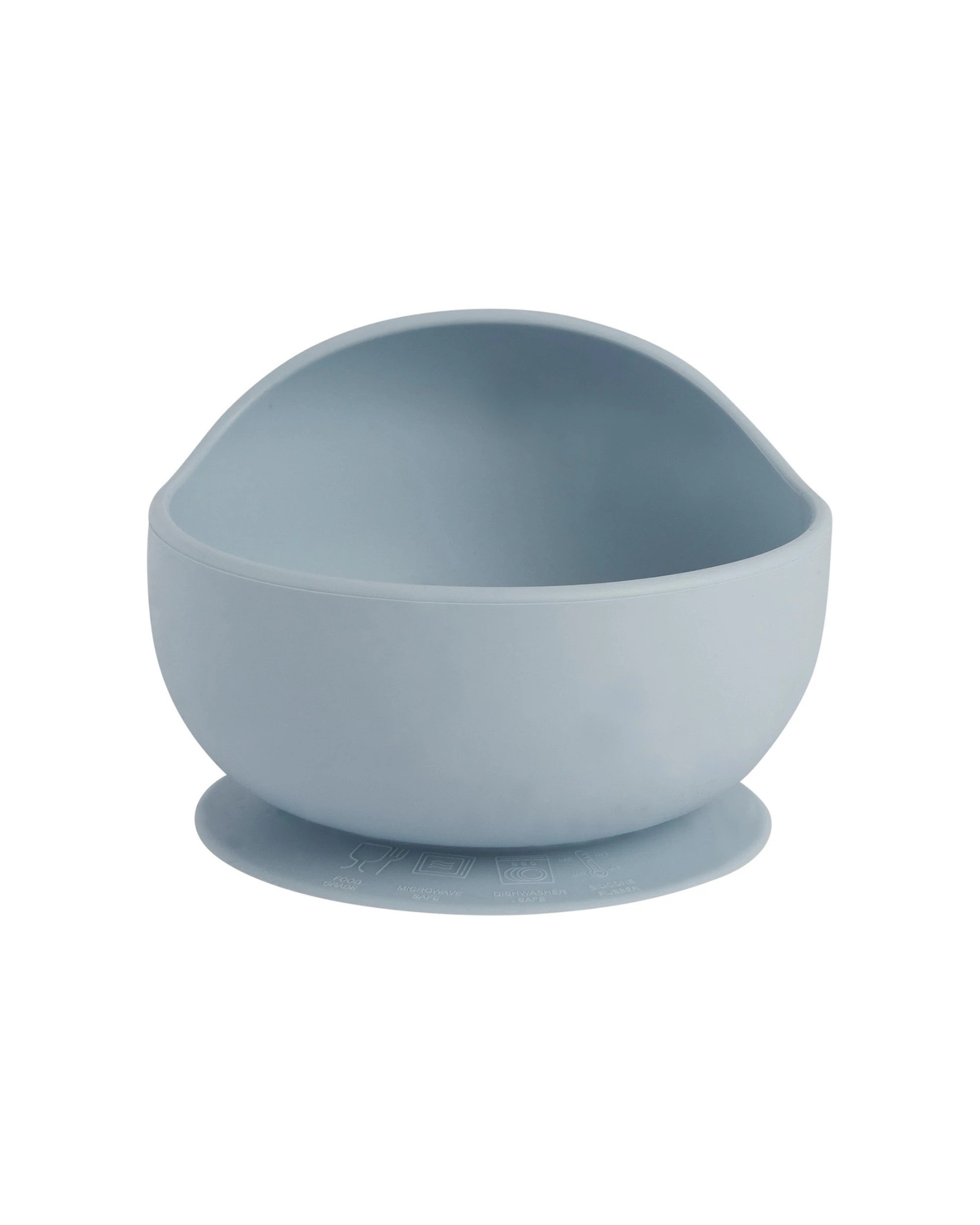 1 Splosh Baby Lion Silicone Suction Bowl 0 Years Microwave Safe LFGB Grade - Blue, 1 of 2