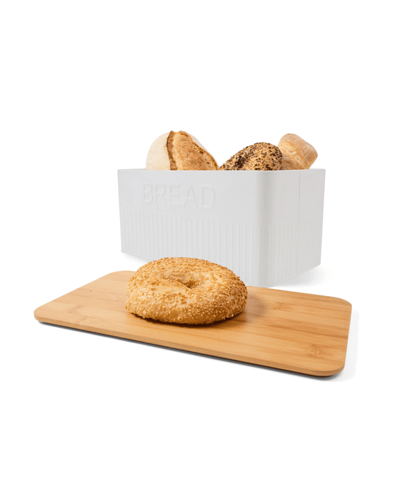 Bread Bin - White