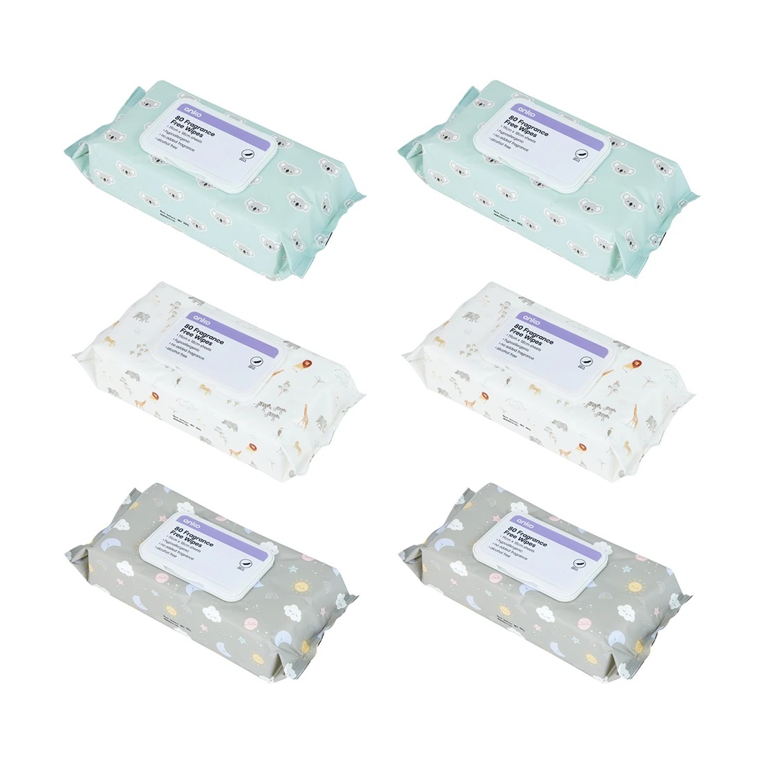 3 480 Pack Fragrance Free Wipes, 3 of 7