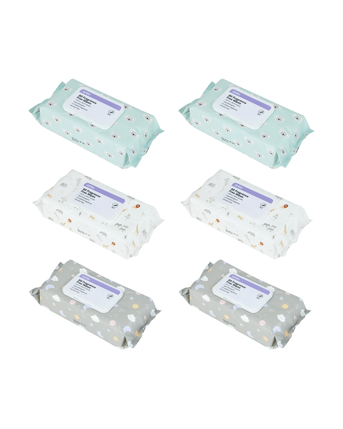 3 480 Pack Fragrance Free Wipes, 3 of 7