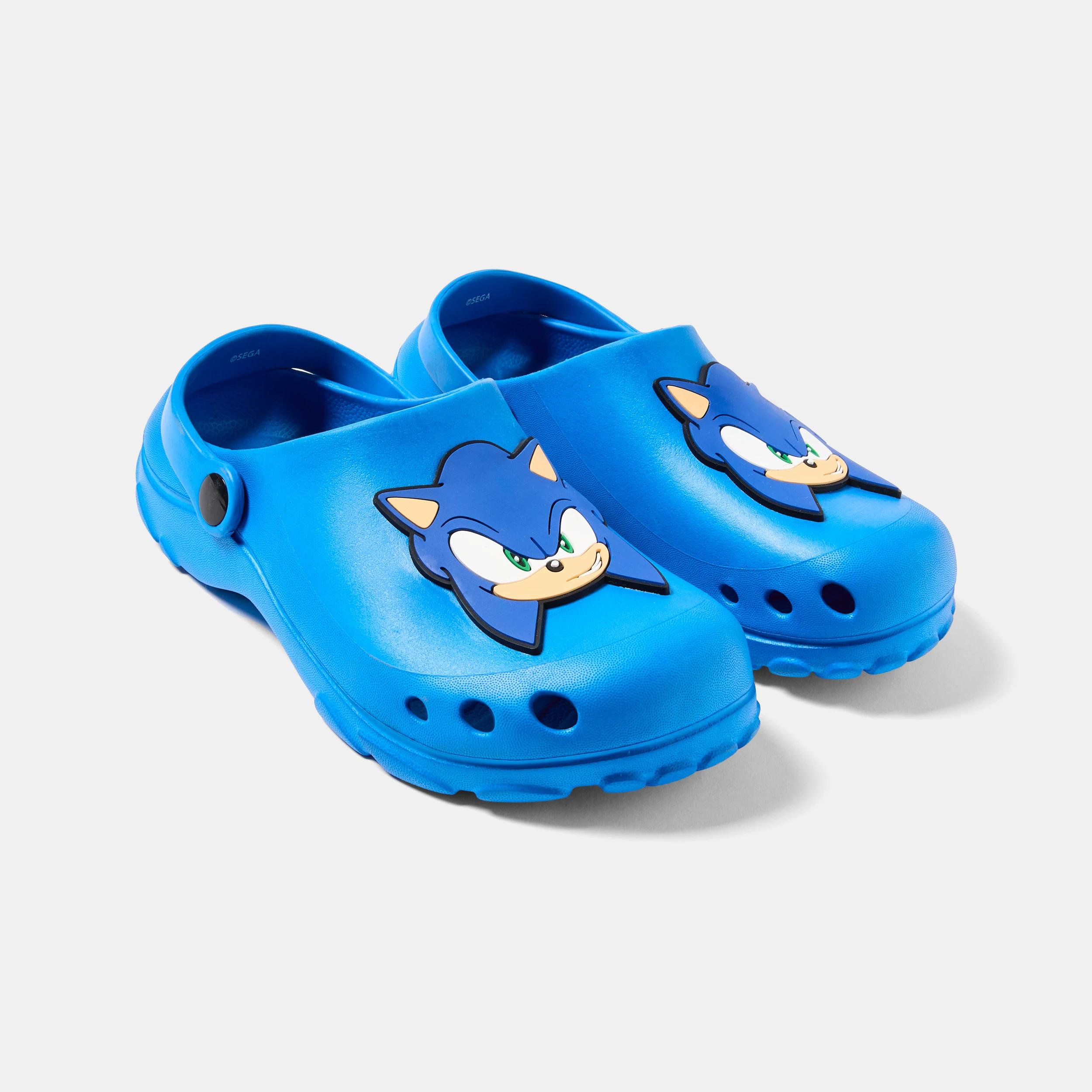 2 Senior Sonic License Clogs SONIC BLUE, 2 of 4