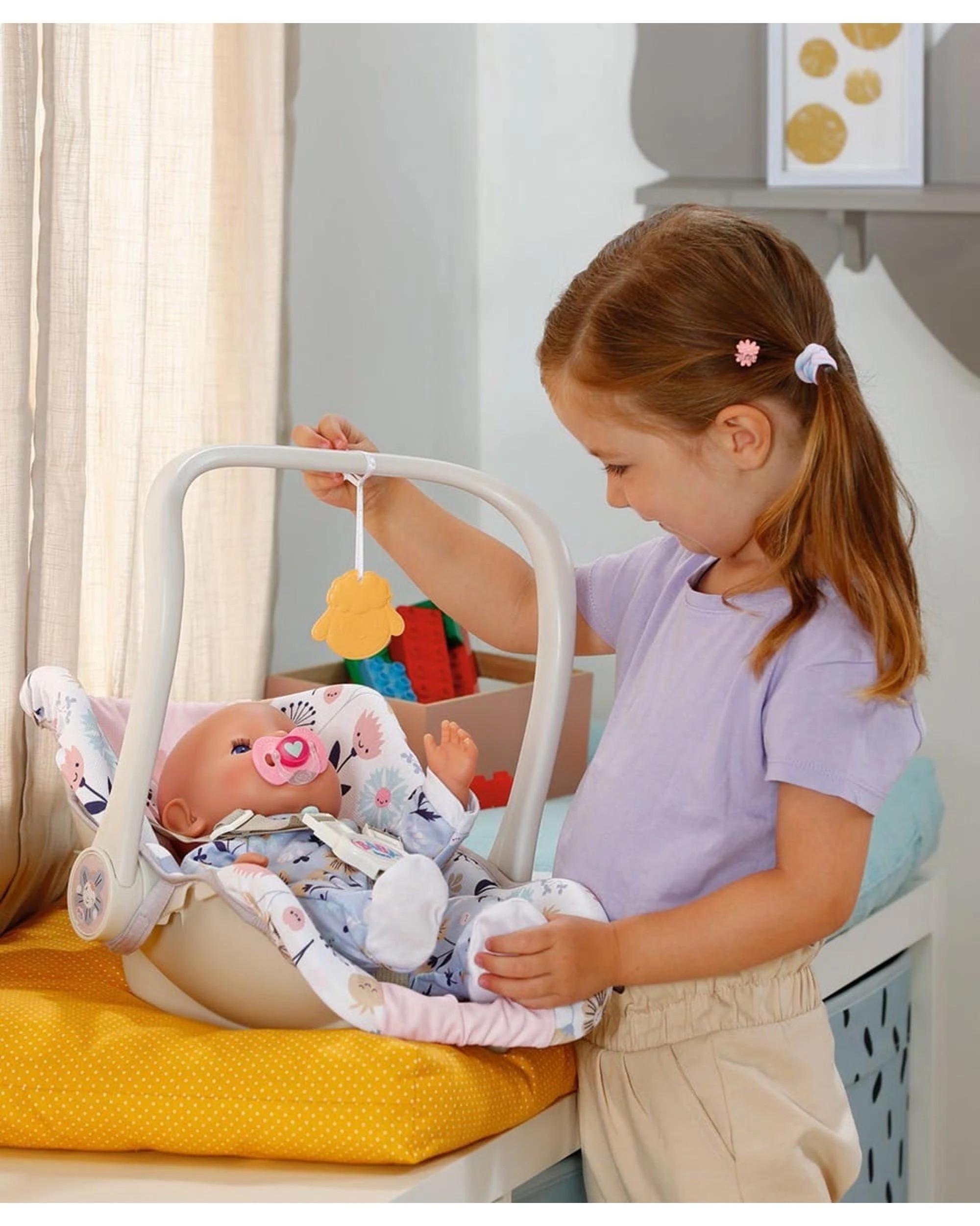 6 Baby Born Comfort Seat - Flower, 6 of 7
