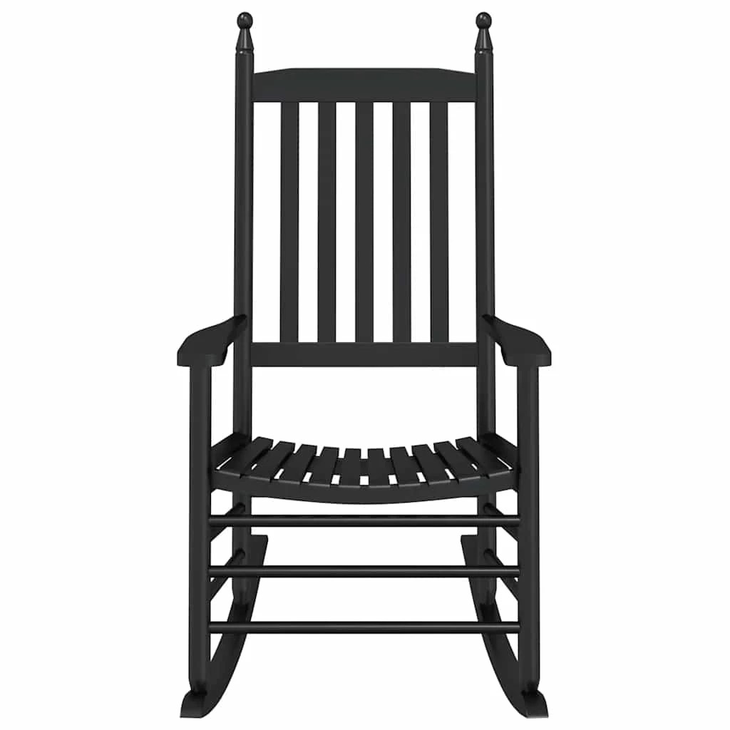 3 vidaXL rocking chair Ergonomic - Black, 3 of 7