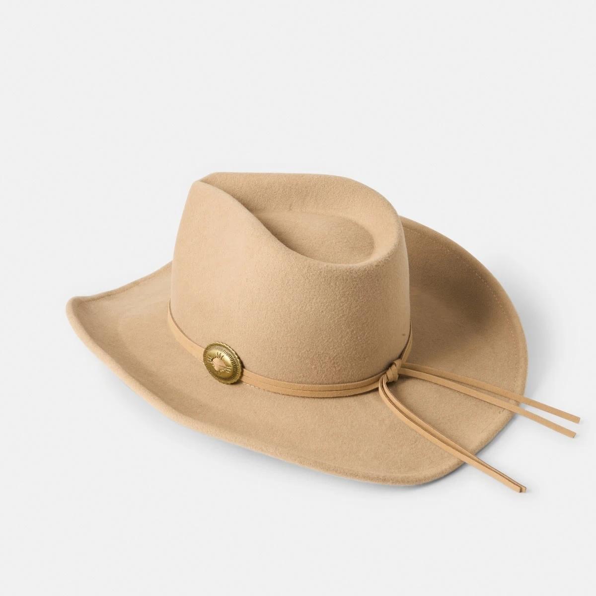 2 Cowboy Hat BROWN TAN, 2 of 4