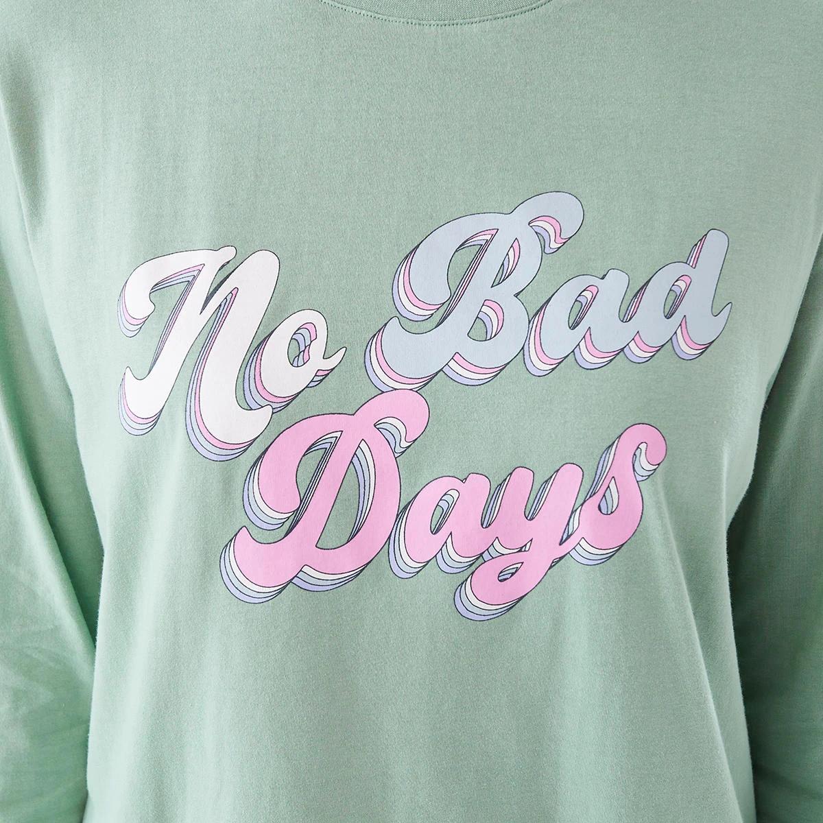 4 Long Sleeve Printed Top Bad Days, 4 of 6