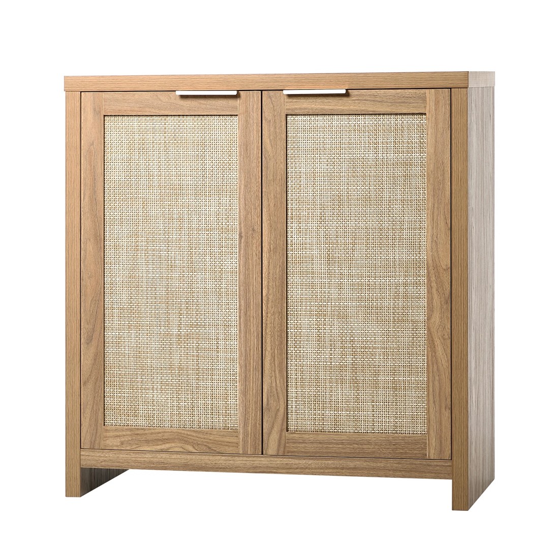 1 Oikiture Rattan Buffet Sideboard Storage Cabinet - Natural, 1 of 10