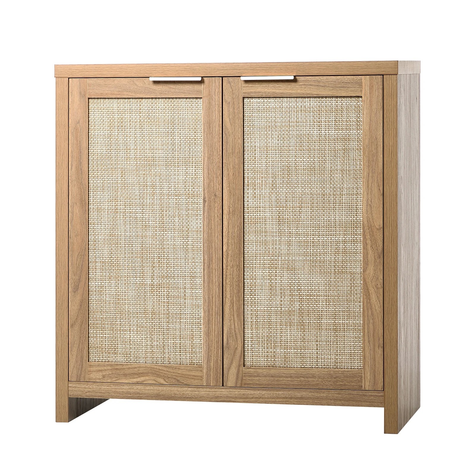 1 Oikiture Rattan Buffet Sideboard Storage Cabinet - Natural, 1 of 10