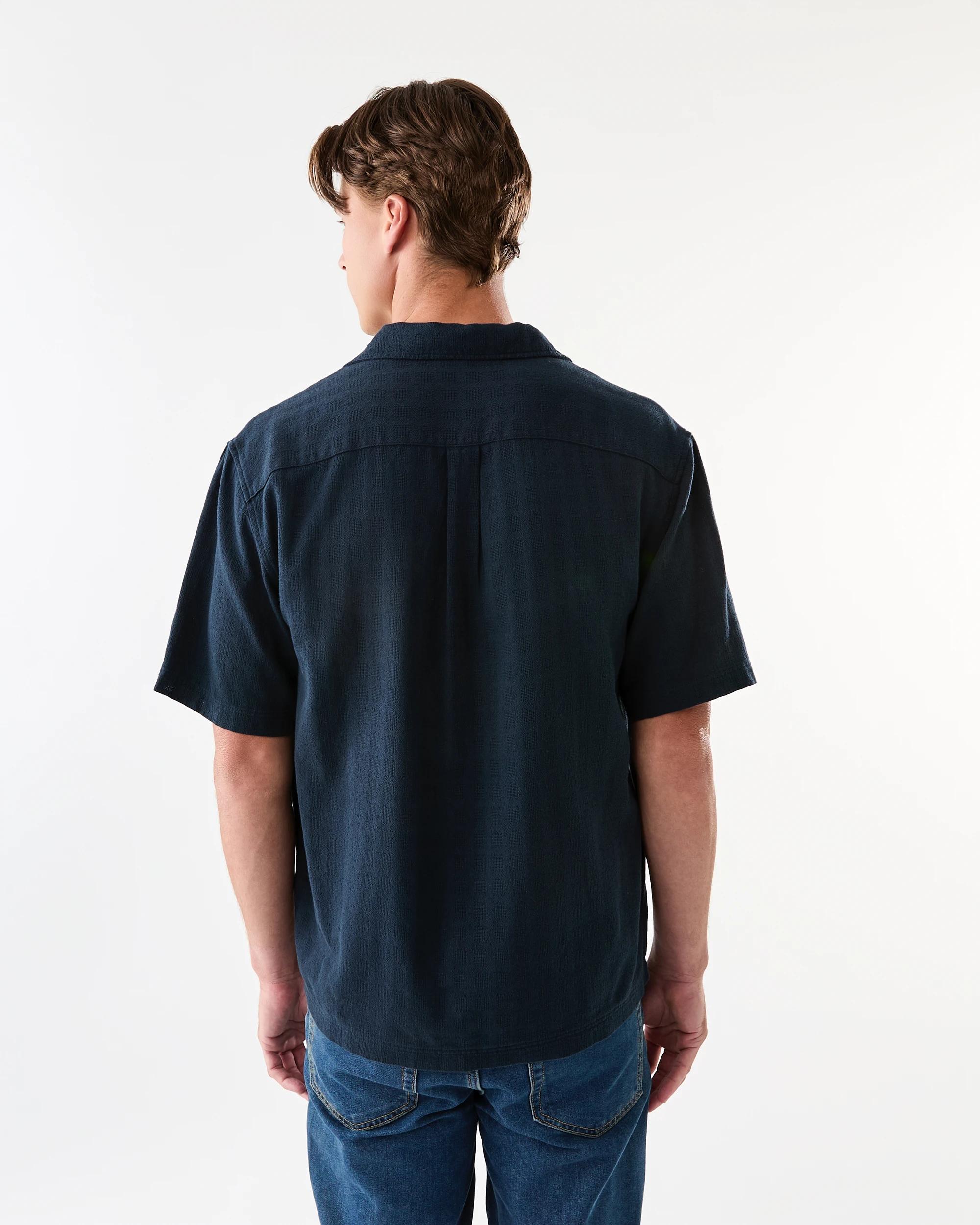 6 Short Sleeve Geometric Shirt Sky Cptn, 6 of 7
