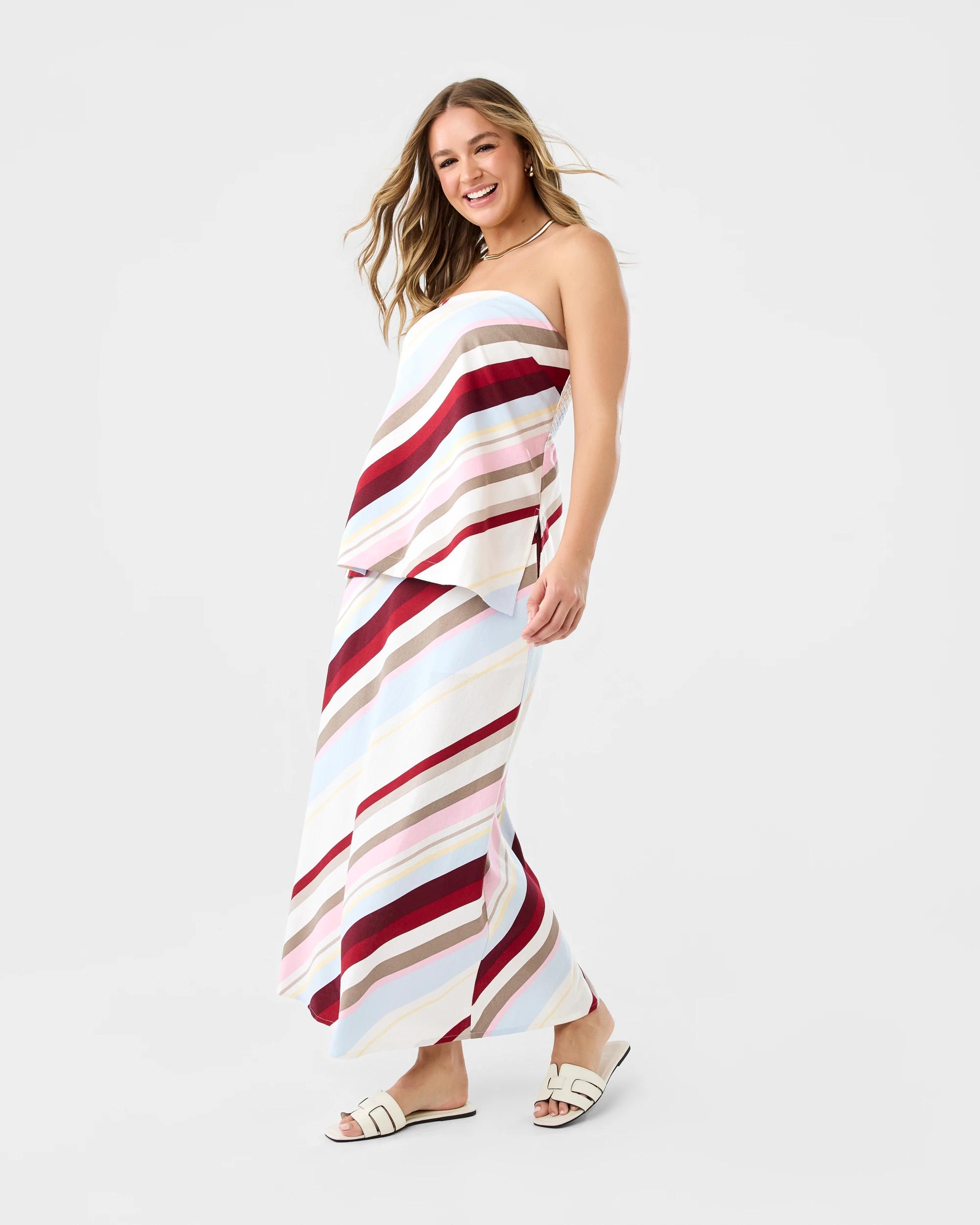 3 A-Line Maxi Skirt Icrem Cld, 3 of 7