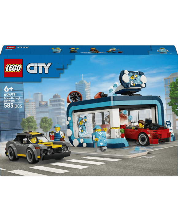 LEGO City Drive-Through Car Wash 60497
