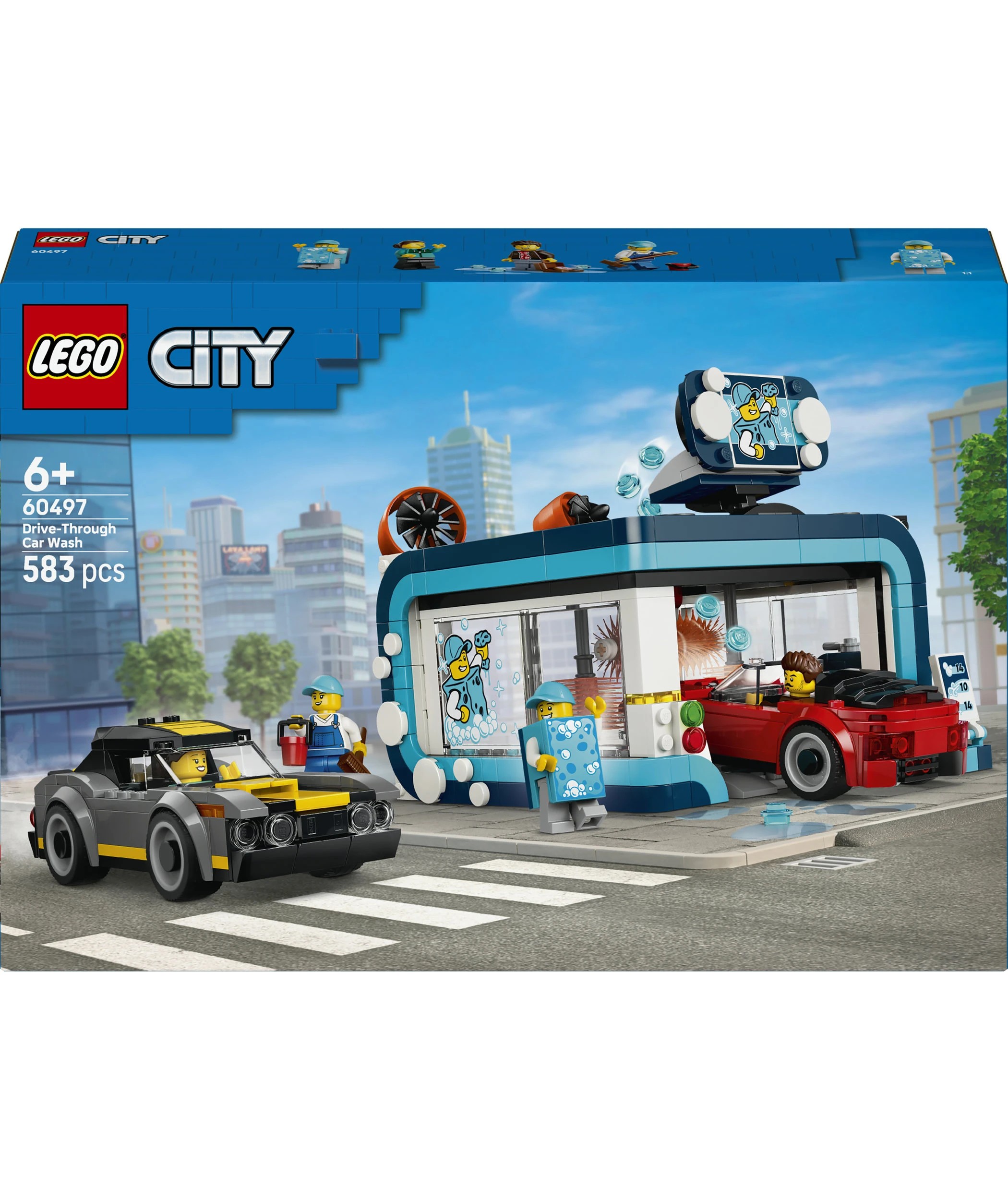 1 LEGO City Drive-Through Car Wash 60497, 1 of 9