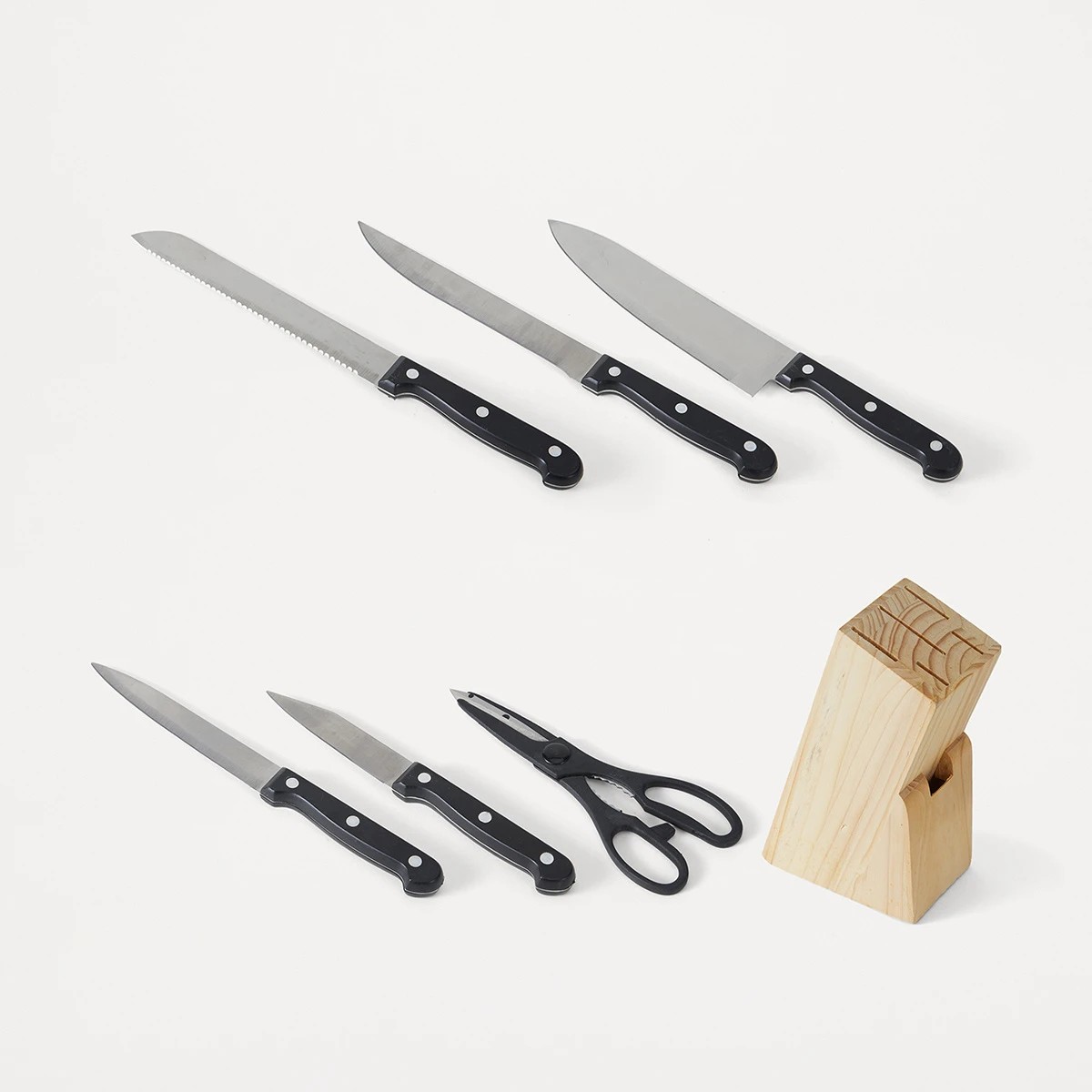 8 7 Pack Knife Block Set, 8 of 8