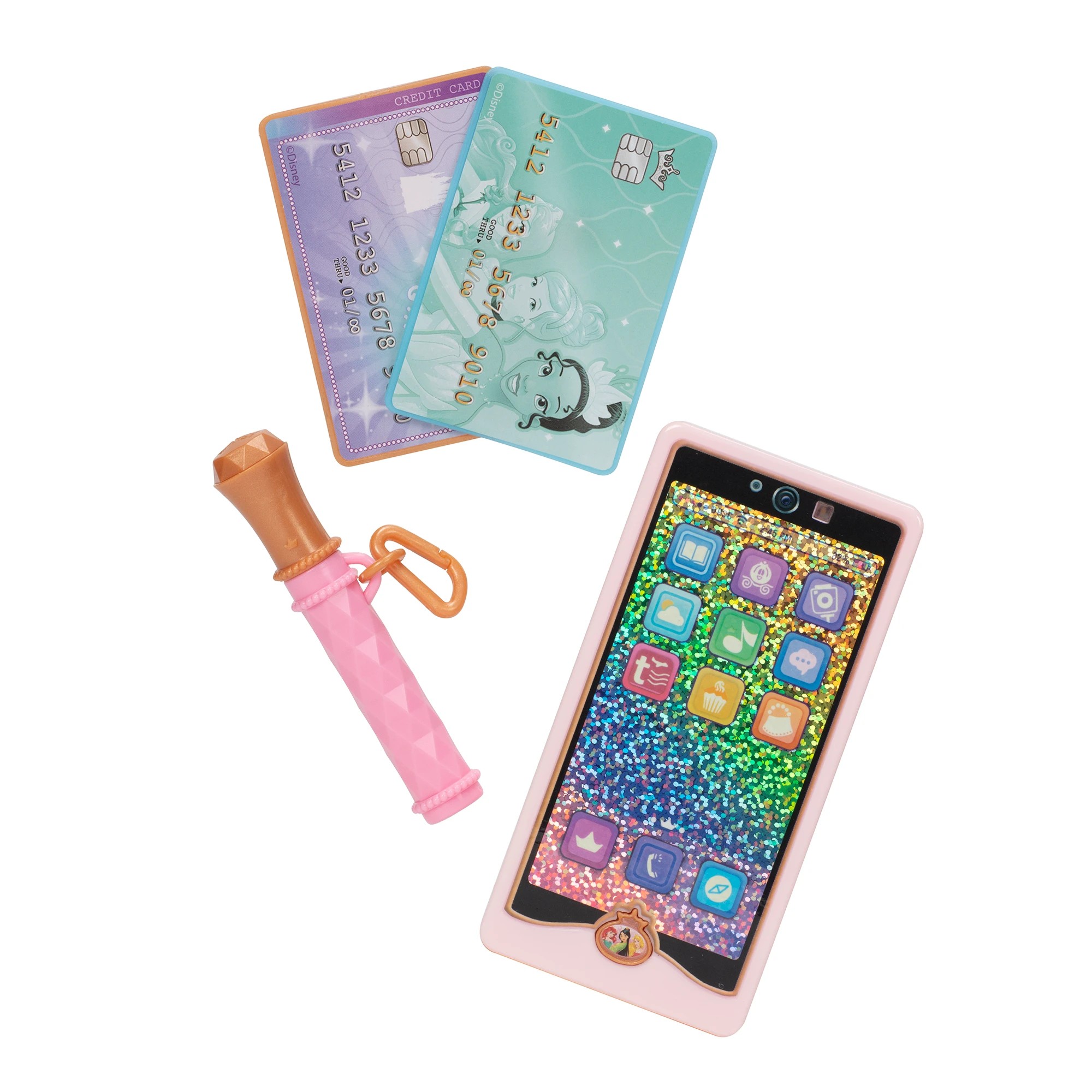 6 Disney Princess Style Collection Play Phone and Stylish Clutch, 6 of 8