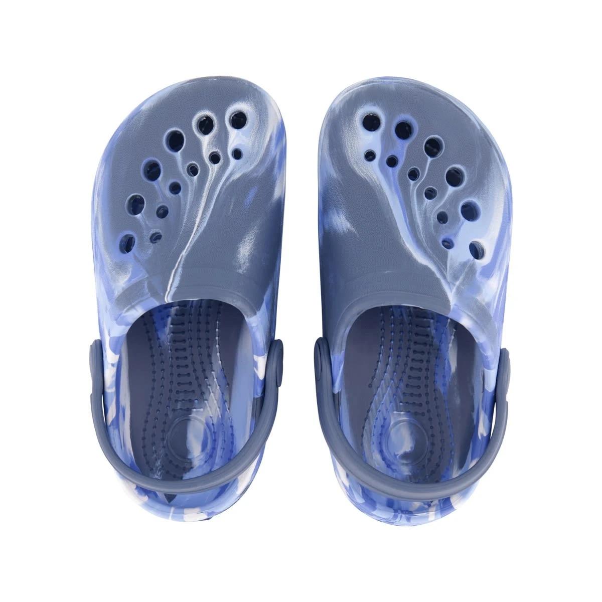 3 Junior Slip-On Clogs BLUE MARBLE, 3 of 4