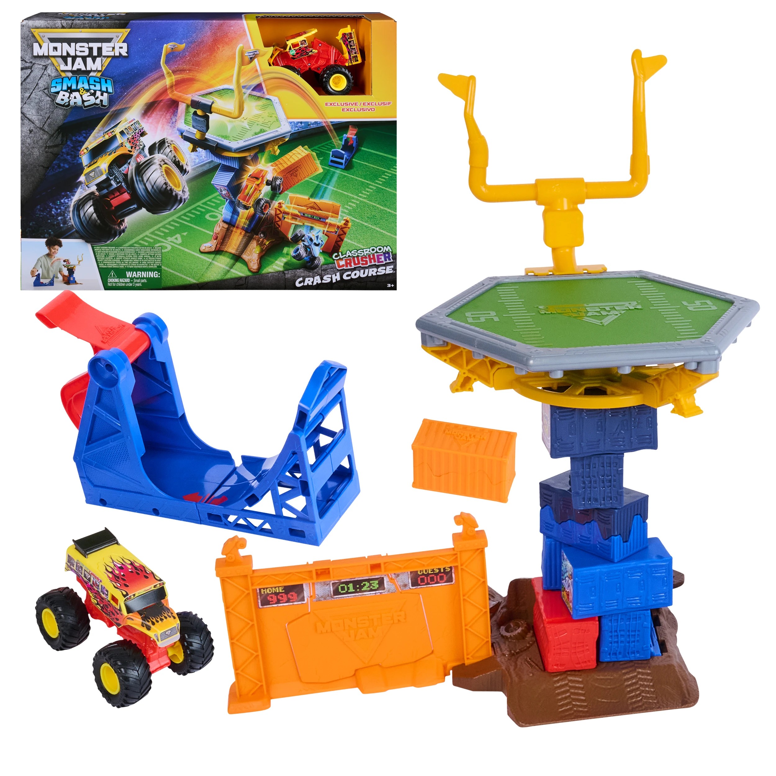 2 Monster Jam Smash & Bash Crash Course Playset, 2 of 7
