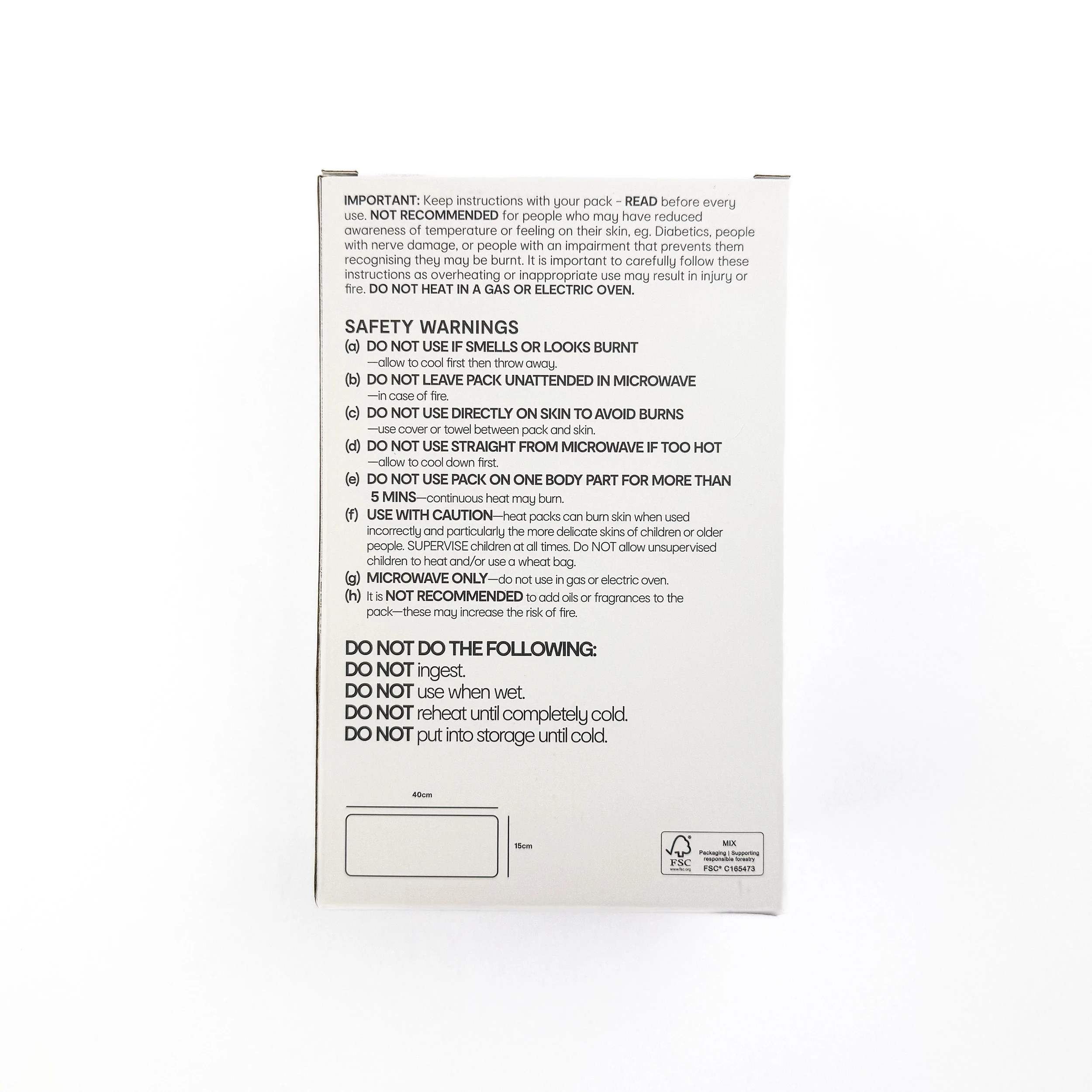 3 OXX Essentials Classic Style Therapy Heat Pack, 3 of 5