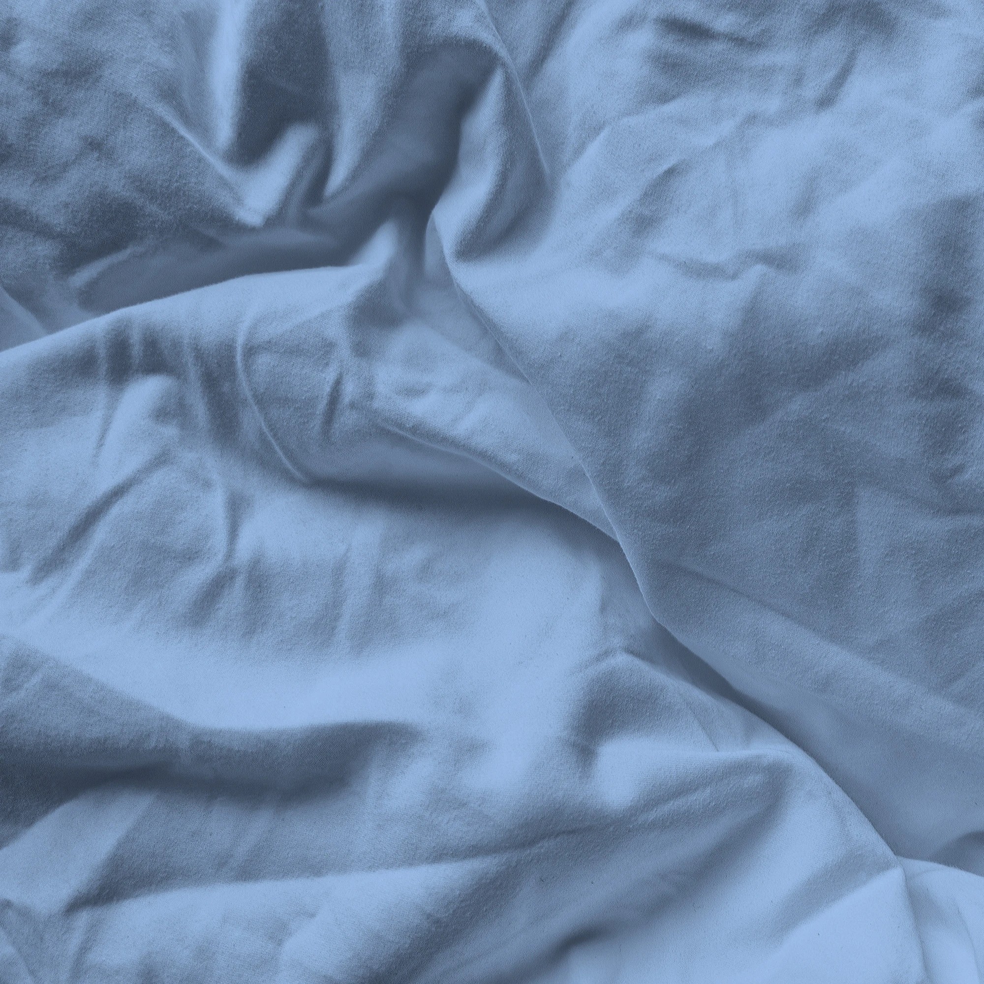 2 Royal Comfort Opulence Washed Microfibre Sheet Set - King Single Bed - Blue, 2 of 5