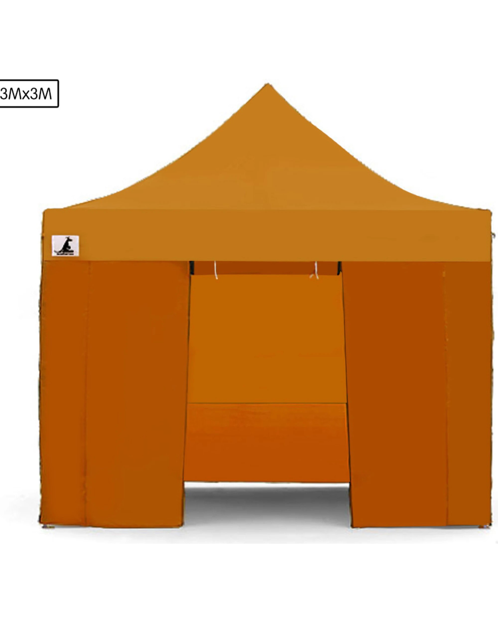 4 Wallaroo 3m x3m Outdoor Gazebo Folding Party Tent Marquee Canopy Camping Beach - Orange, 4 of 9