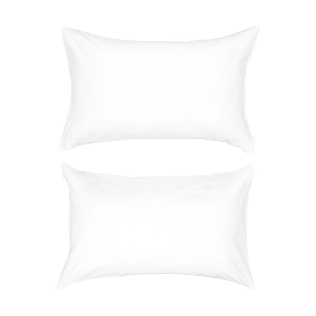 2 2 Pack Cotton Pillow Protectors - White, 2 of 4