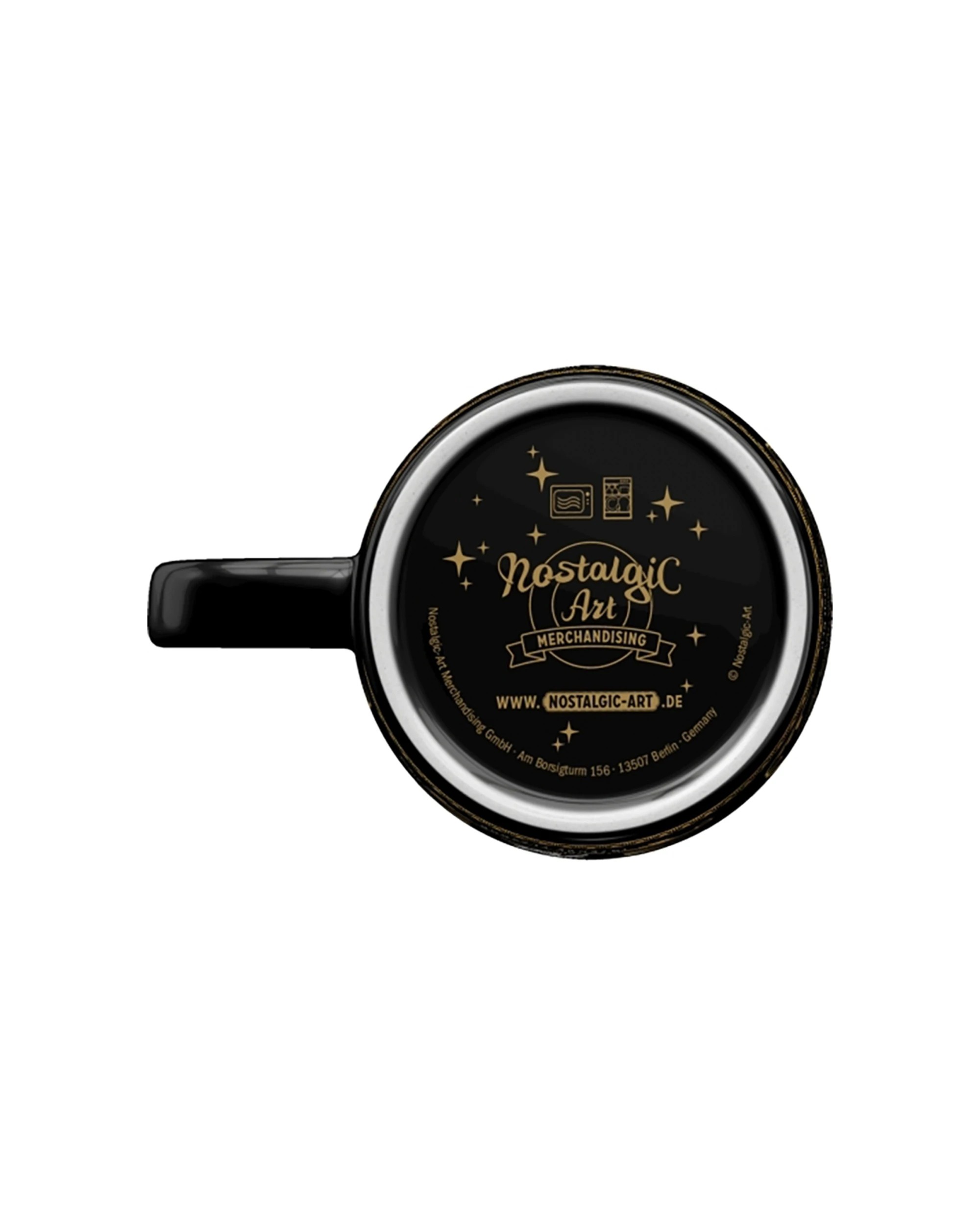 5 Nostalgic-Art 4PK Ceramic Mug 330ml Retro Design - Black Tea - Black, 5 of 5