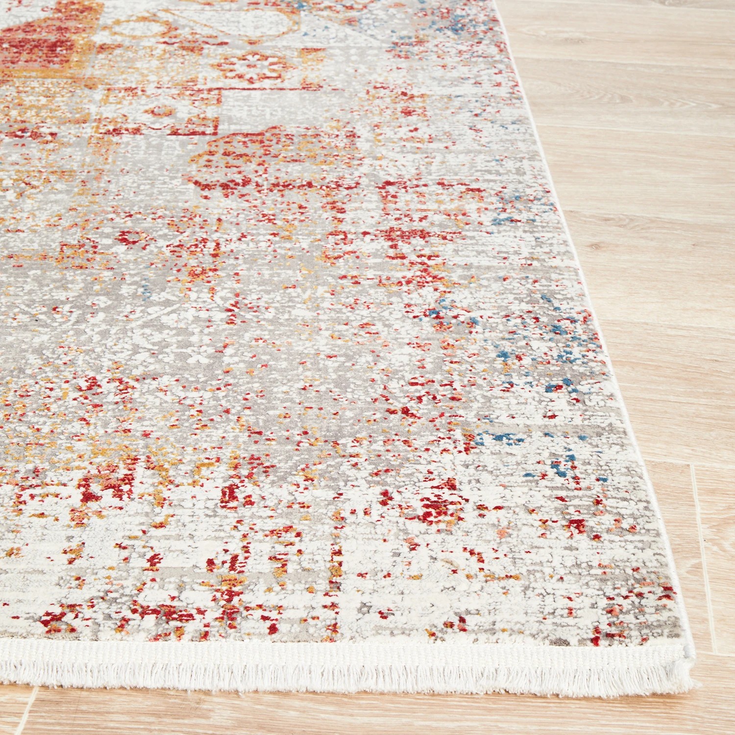 6 Common Ground Rugs Glimmers 103 290x200cm - Large Bamboo Silk Power Loomed Floor Rug - Brown, 6 of 9