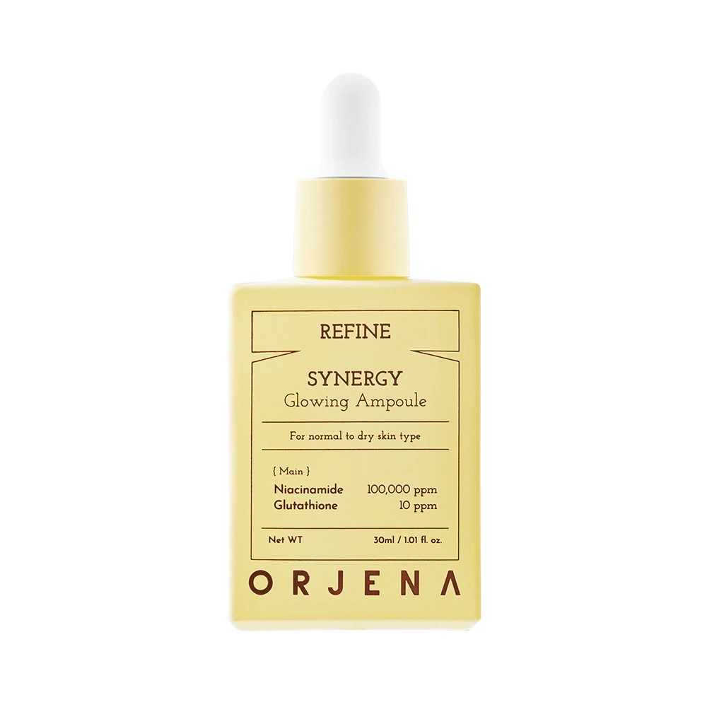 1 Orjena Refine Synergy Glowing Ampoule 30ml - Niacinamide and Glutathione, 1 of 4