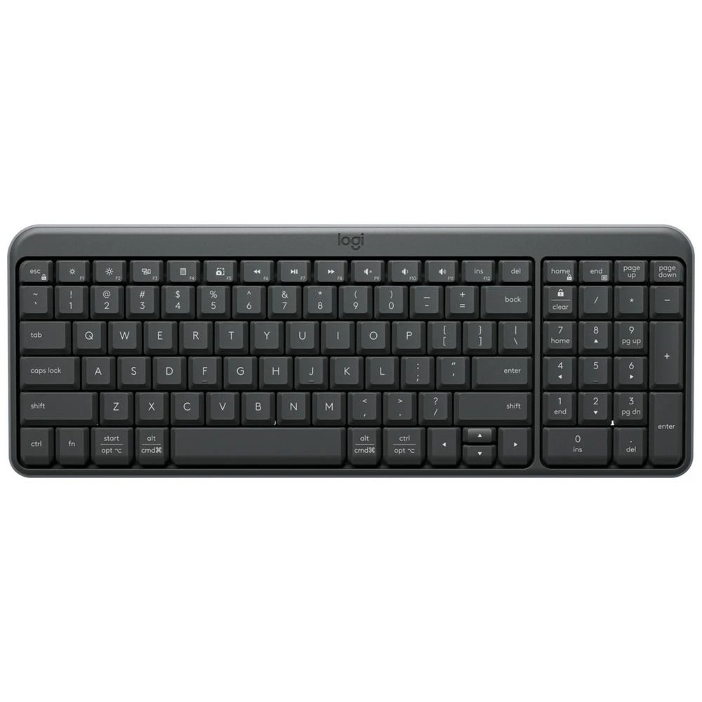 1 Logitech K250 Wireless Keyboard Graphite, 1 of 4